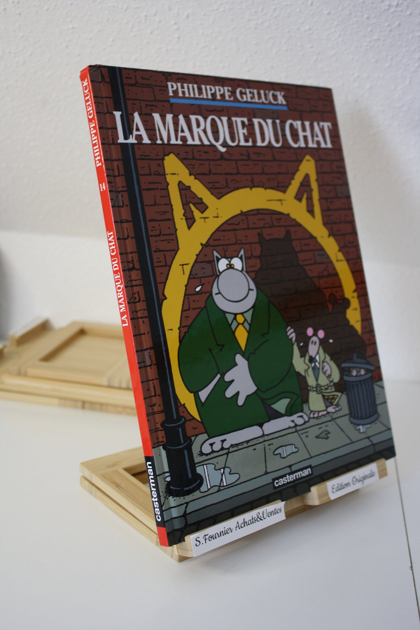 La marque du chat – Le Chat – Philippe Geluck – Casterman – EO – 2007 – Petit prix