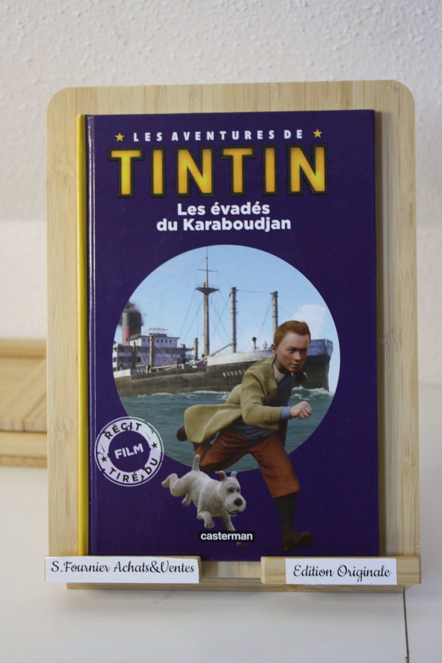Les évadés du Karaboudjan – Tintin – Kirsten Mayer – Casterman – EO – 2011 – Récit du film
