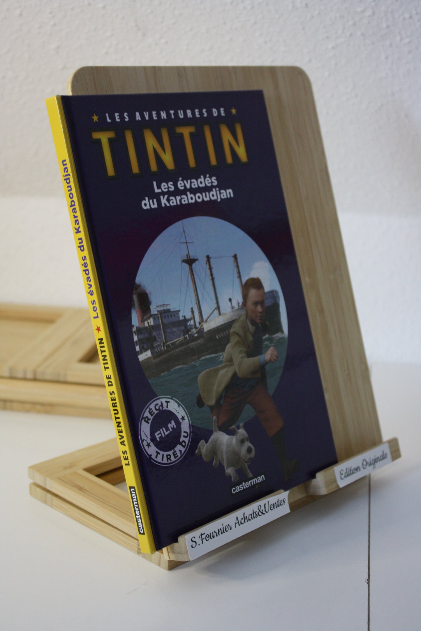 Les évadés du Karaboudjan – Tintin – Kirsten Mayer – Casterman – EO – 2011 – Récit du film