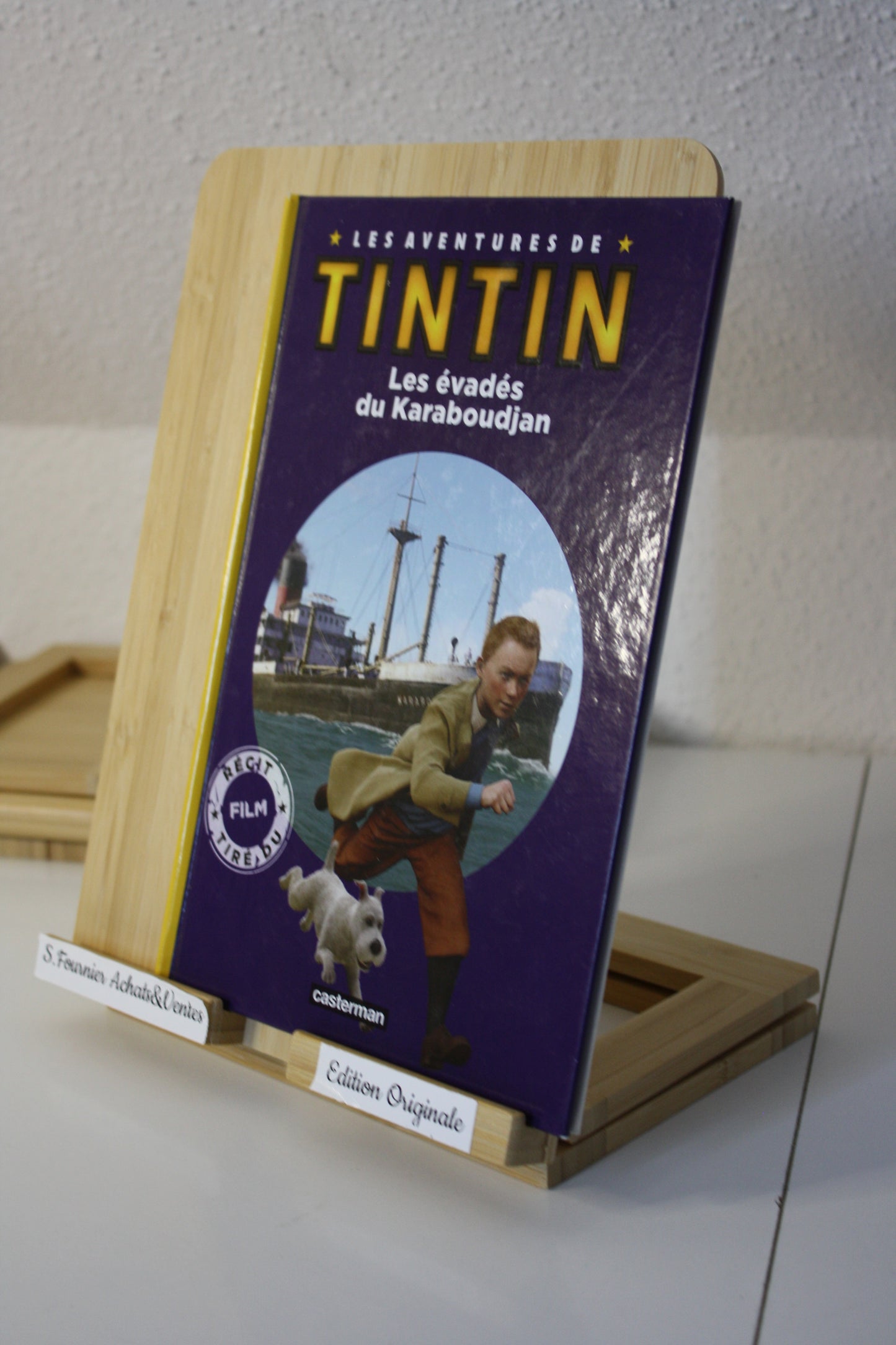Les évadés du Karaboudjan – Tintin – Kirsten Mayer – Casterman – EO – 2011 – Récit du film
