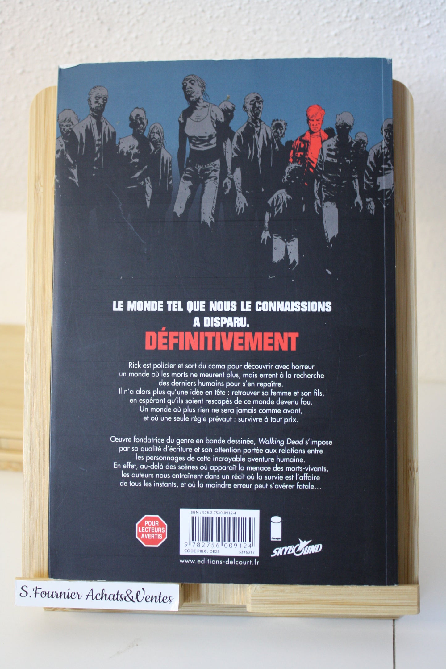 1 Passé décomposé - Walking dead – Kirkman Moore Adlard - Delcourt - Réédition – 2013