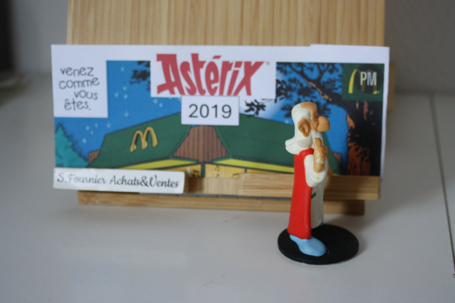 Figurine Panoramix – Astérix - Mac Donald – 60 ans – Objet dérivé – 2019