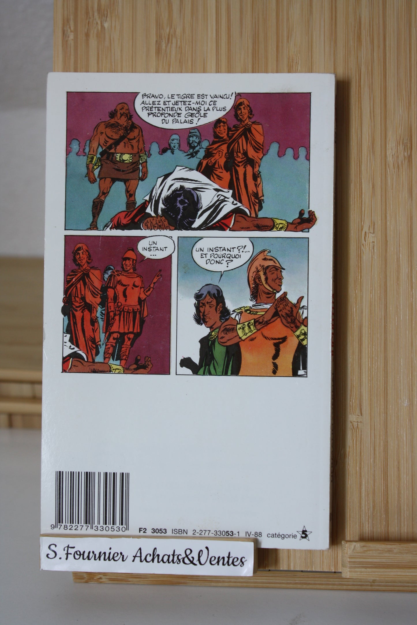 Le lionceau des sables – Jugurtha - Hermann Vernal – J’ai lu BD - Réédition – 1988 – Format poche