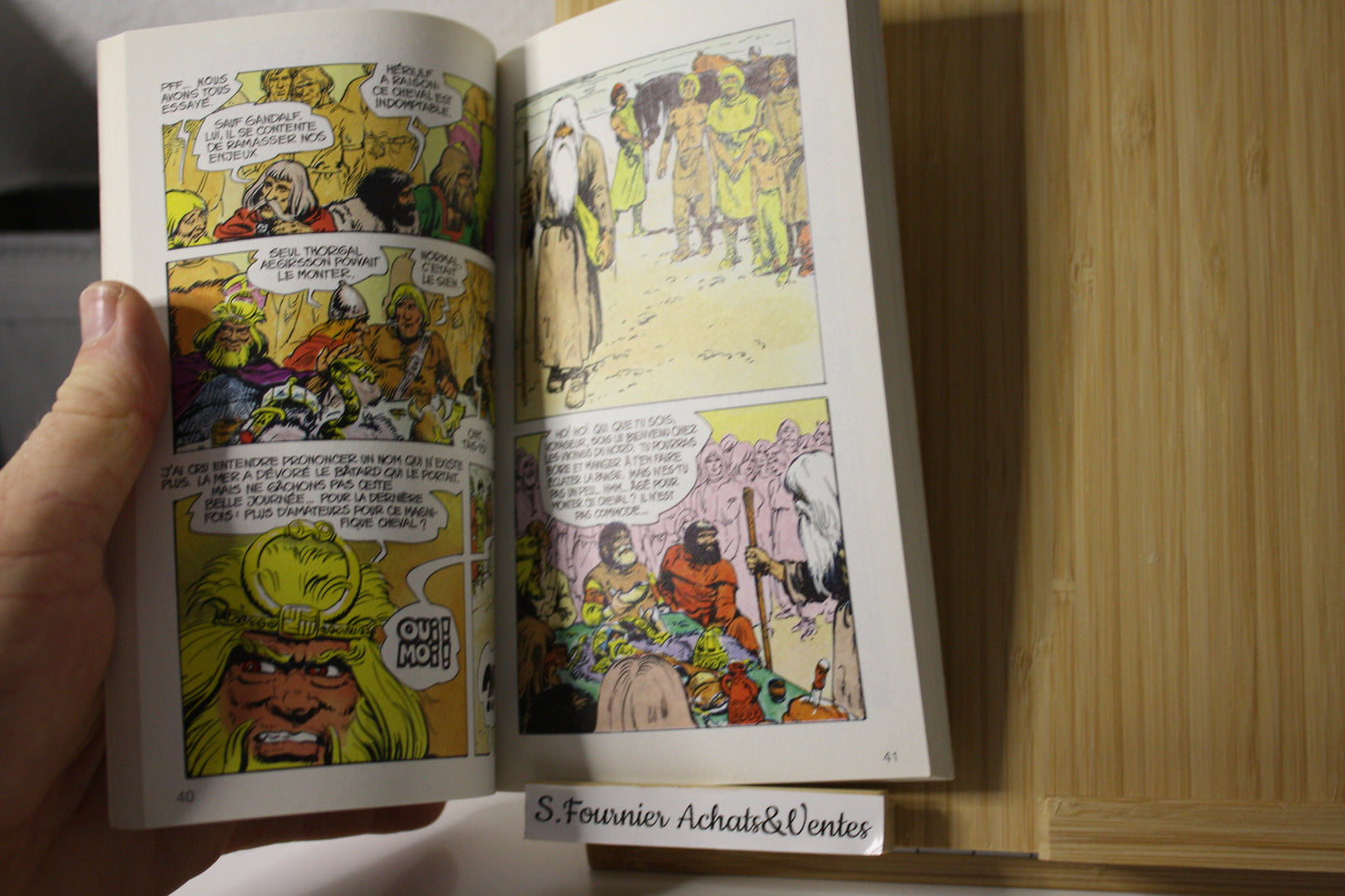 La magicienne trahie – Thorgal – Rosinski Van Hamme – J’ai lu BD - Réédition – 1987 – Format poche
