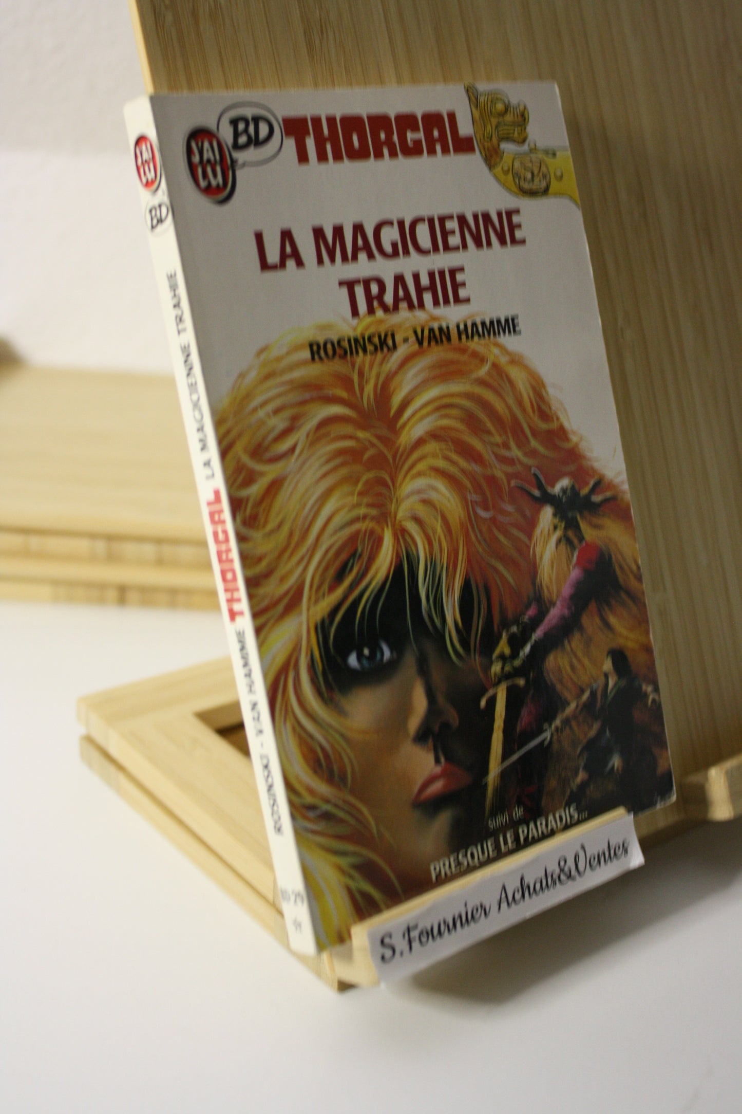 La magicienne trahie – Thorgal – Rosinski Van Hamme – J’ai lu BD - Réédition – 1987 – Format poche