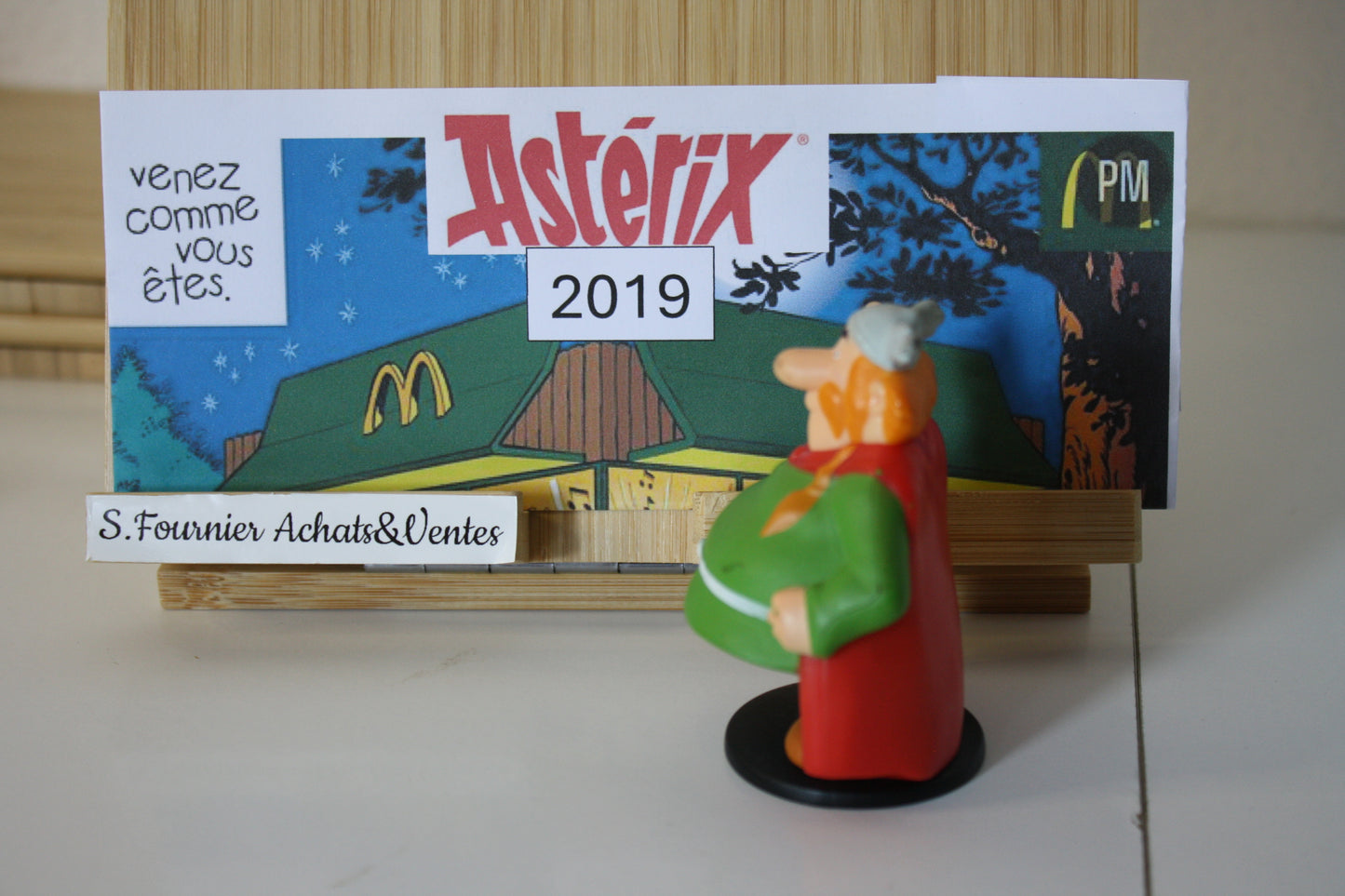 Figurine Abraracourcix – Astérix - Mac Donald – 60 ans – Objet dérivé – 2019