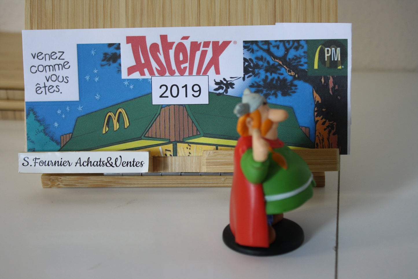 Figurine Abraracourcix – Astérix - Mac Donald – 60 ans – Objet dérivé – 2019