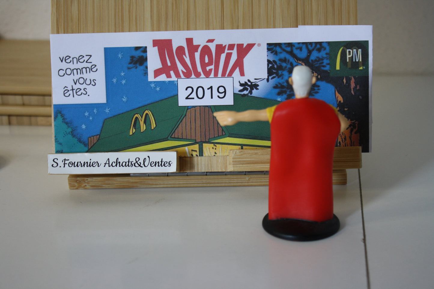 Figurine César – Astérix - Mac Donald – 60 ans – Objet dérivé – 2019