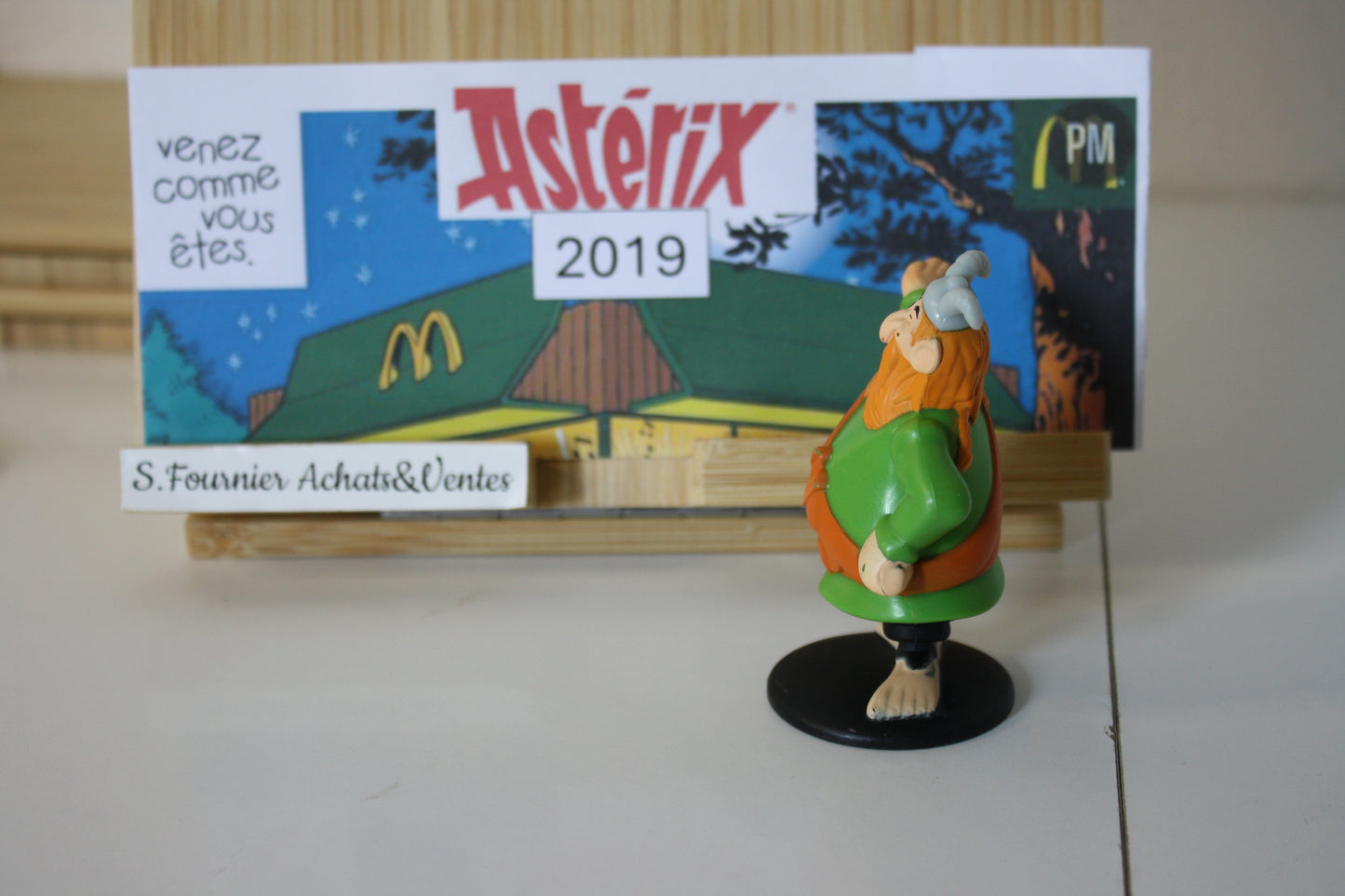 Figurine Barbe Rouge - Astérix - Mac Donald – 60 ans – Objet dérivé – 2019
