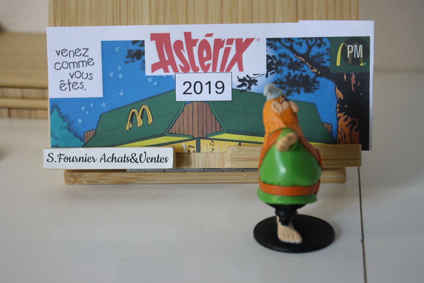 Figurine Barbe Rouge - Astérix - Mac Donald – 60 ans – Objet dérivé – 2019