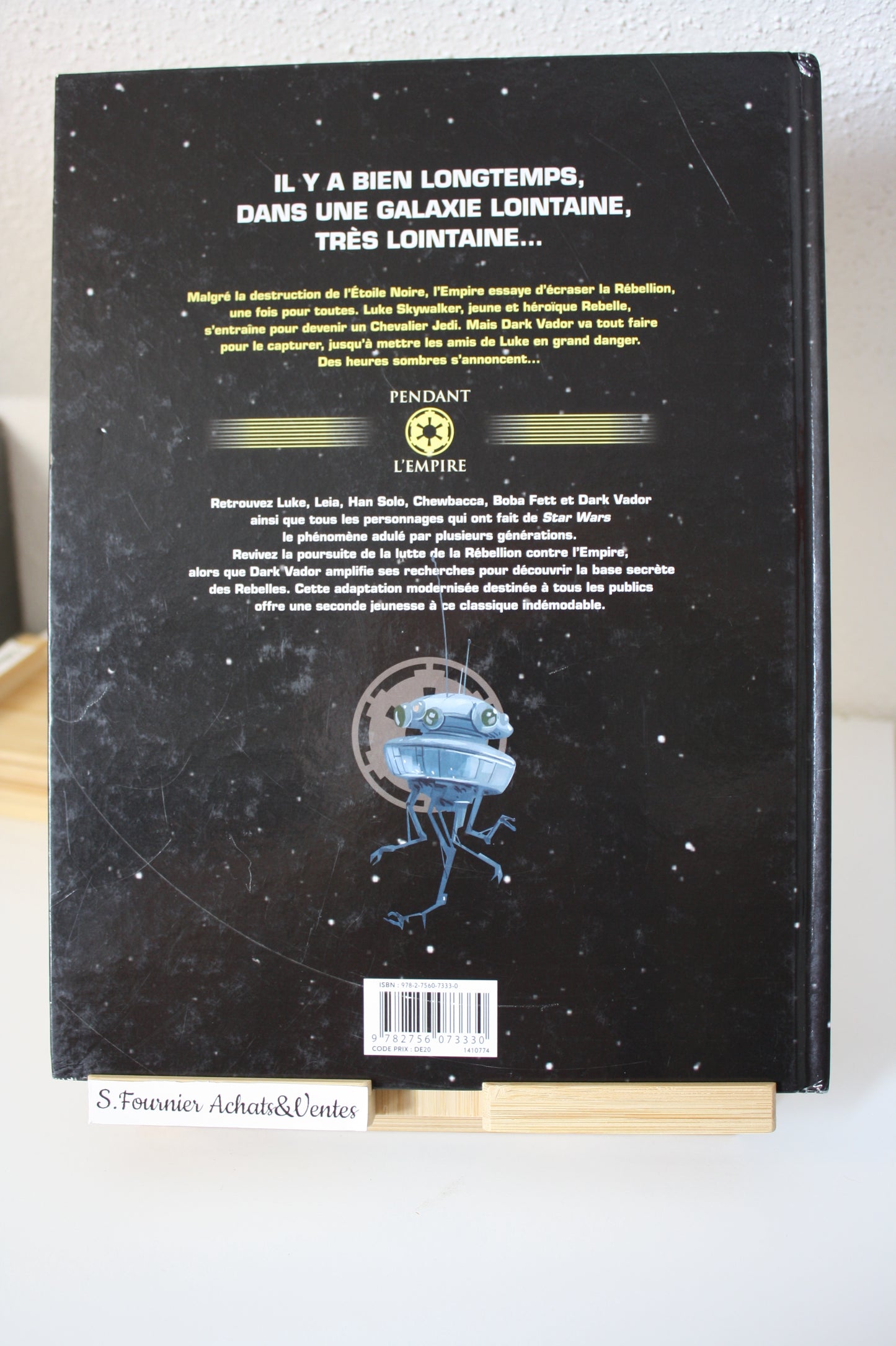 L’empire contre attaque – Star Wars – Collectif – Delcourt – EO – 2015