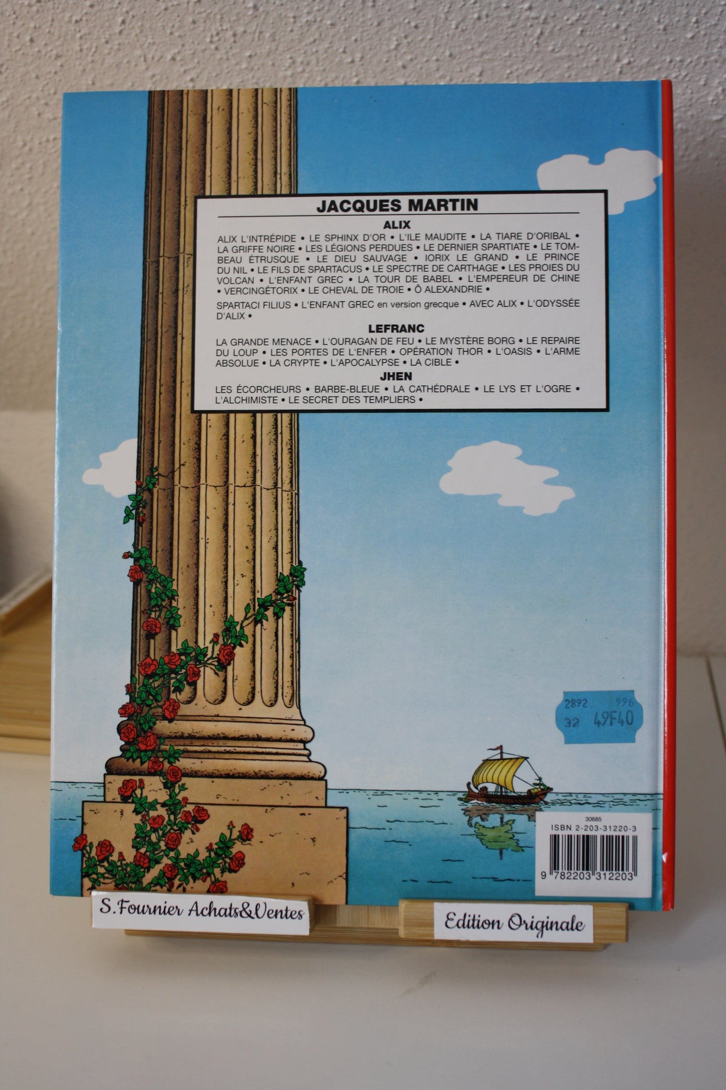 O Alexandrie – Alix – Jacques Martin – Casterman - EO – 1996