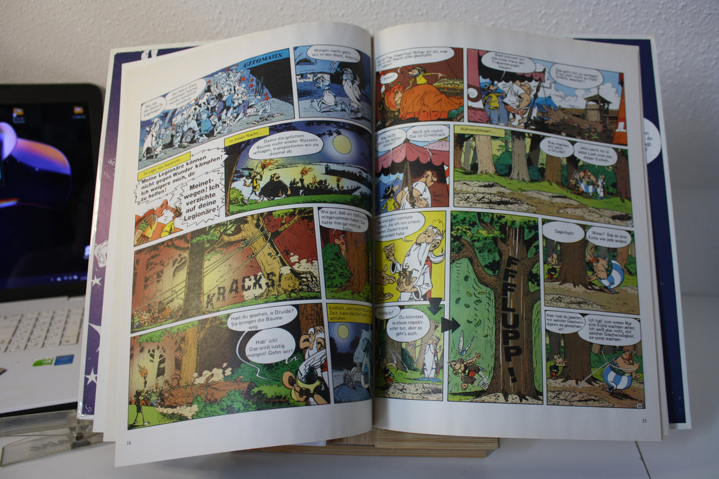Die Trabantenstadt – Astérix – Uderzo Goscinny - Delta Verlag GMBH - Réédition – 1987 – Version Allemande