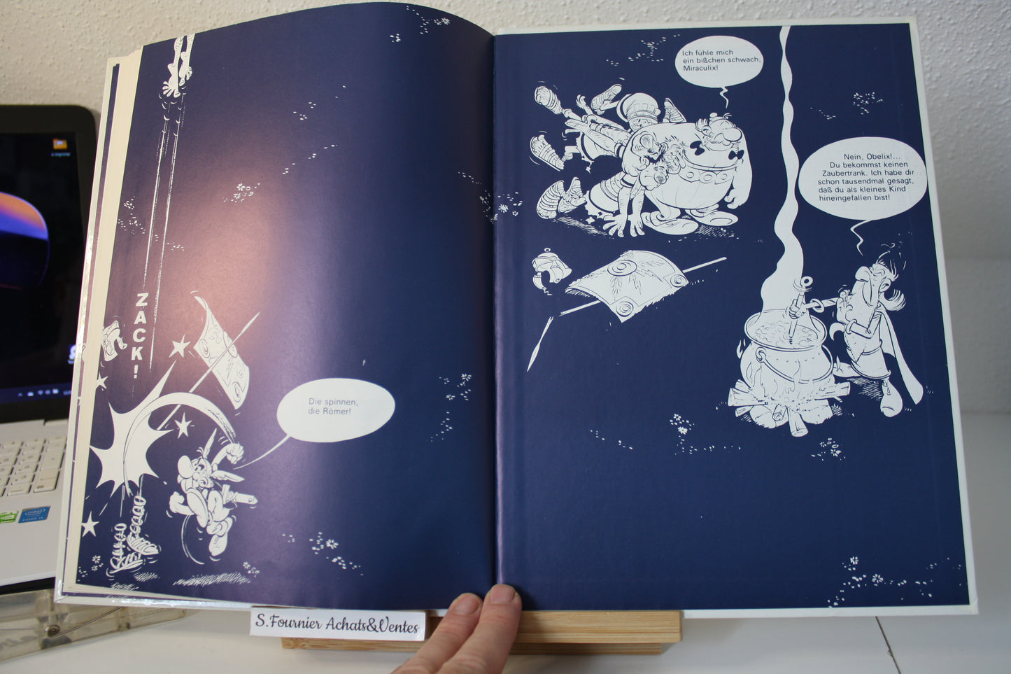 Die Trabantenstadt – Astérix – Uderzo Goscinny - Delta Verlag GMBH - Réédition – 1987 – Version Allemande