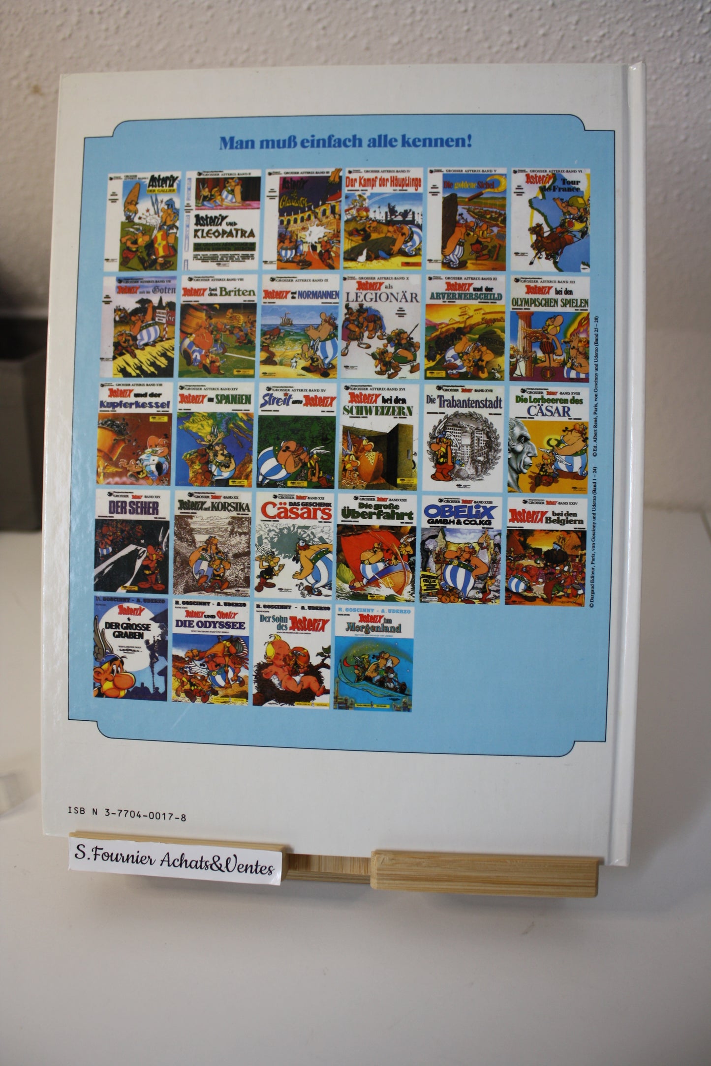 Die Trabantenstadt – Astérix – Uderzo Goscinny - Delta Verlag GMBH - Réédition – 1987 – Version Allemande
