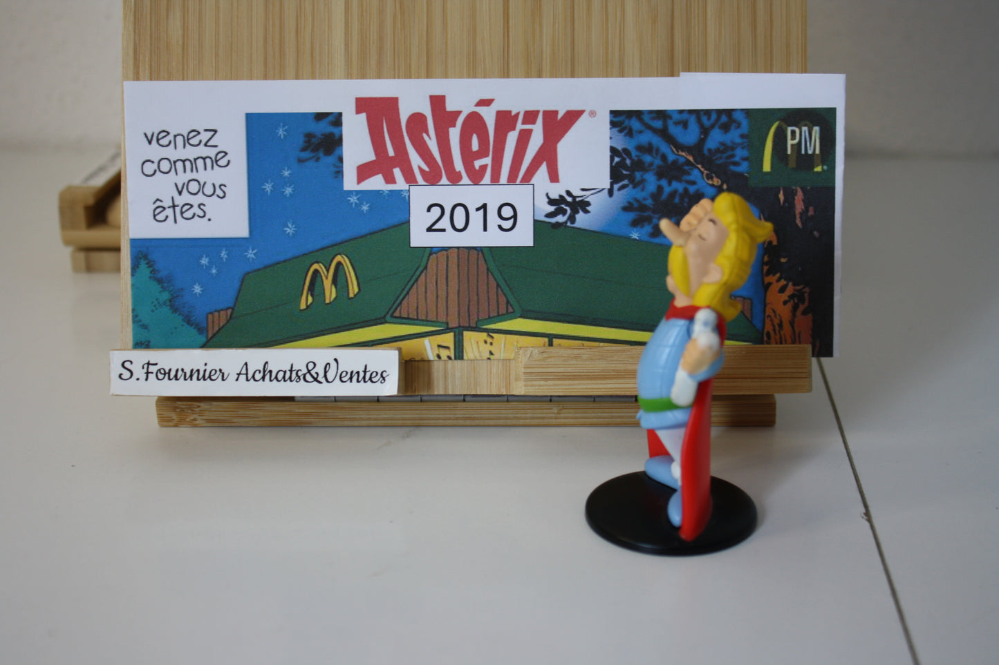 Figurine Assurancetourix – Astérix - Mac Donald – 60 ans – Objet dérivé – 2019