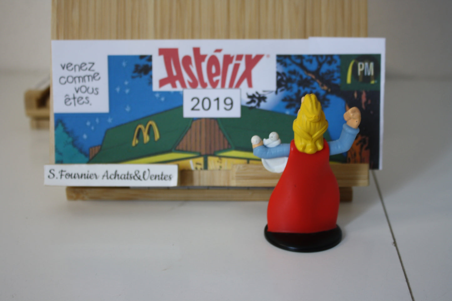 Figurine Assurancetourix – Astérix - Mac Donald – 60 ans – Objet dérivé – 2019