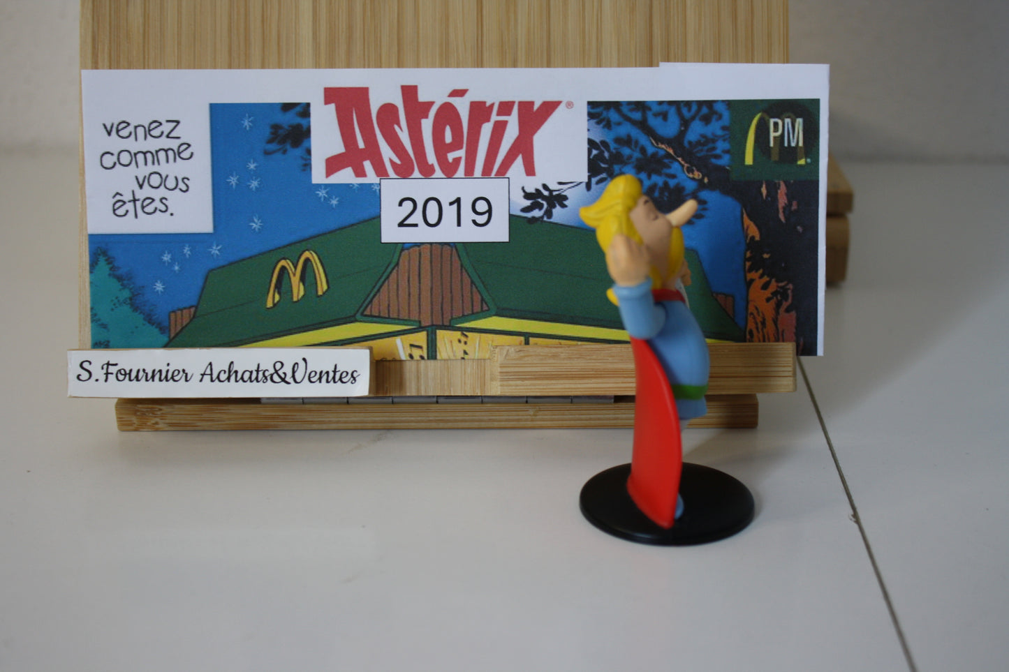 Figurine Assurancetourix – Astérix - Mac Donald – 60 ans – Objet dérivé – 2019