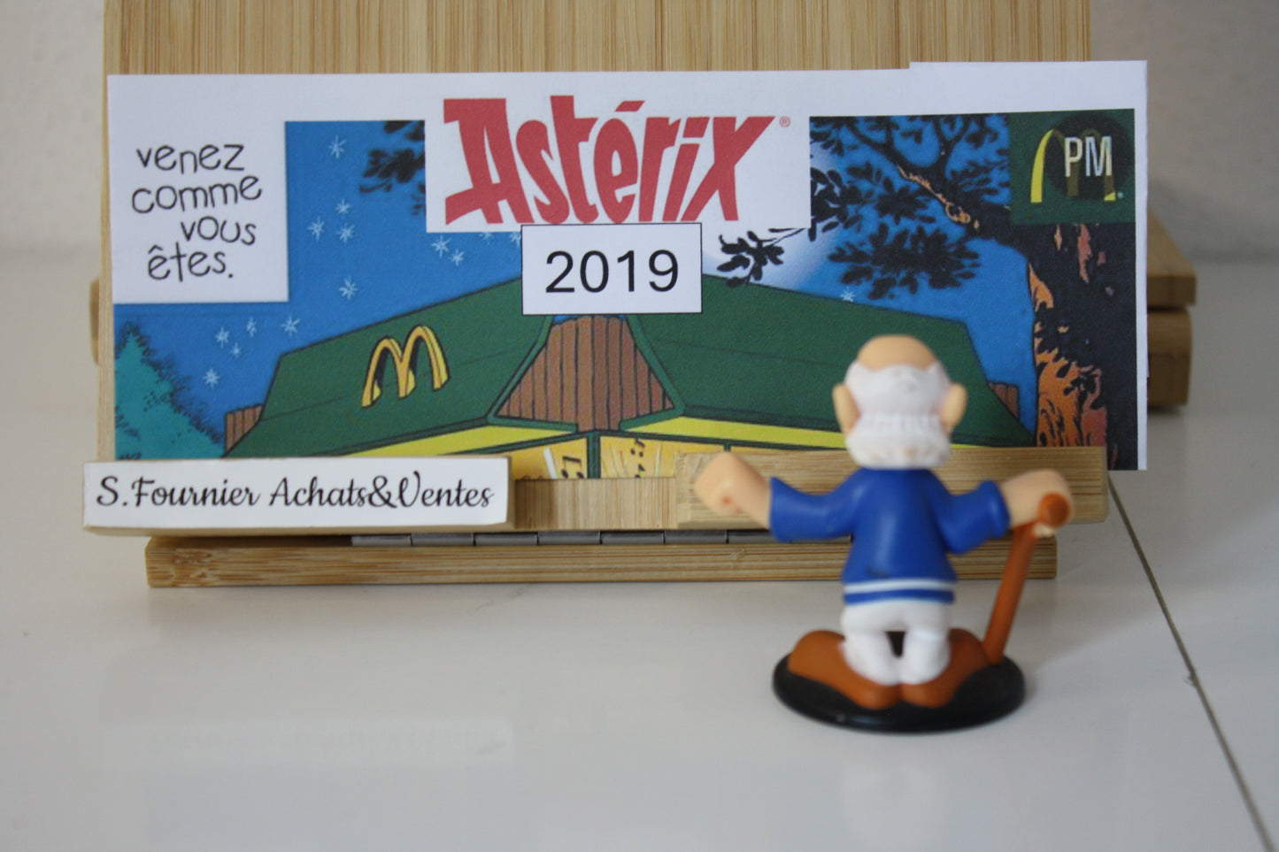 Figurine Agecanonix – Astérix - Mac Donald – 60 ans – Objet dérivé – 2019