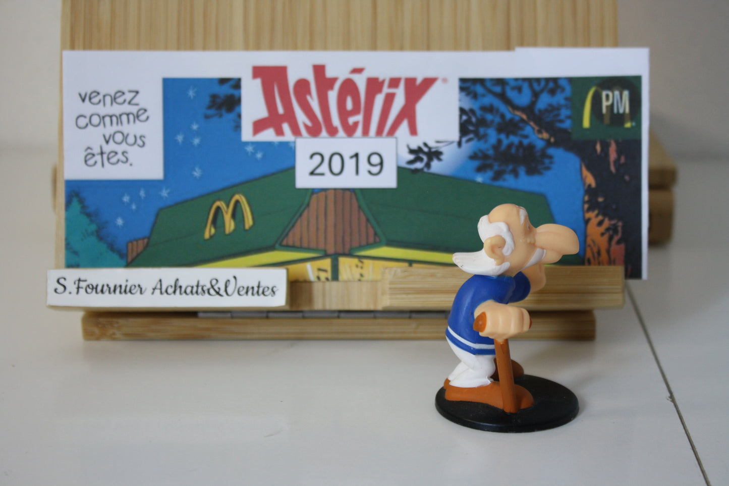 Figurine Agecanonix – Astérix - Mac Donald – 60 ans – Objet dérivé – 2019