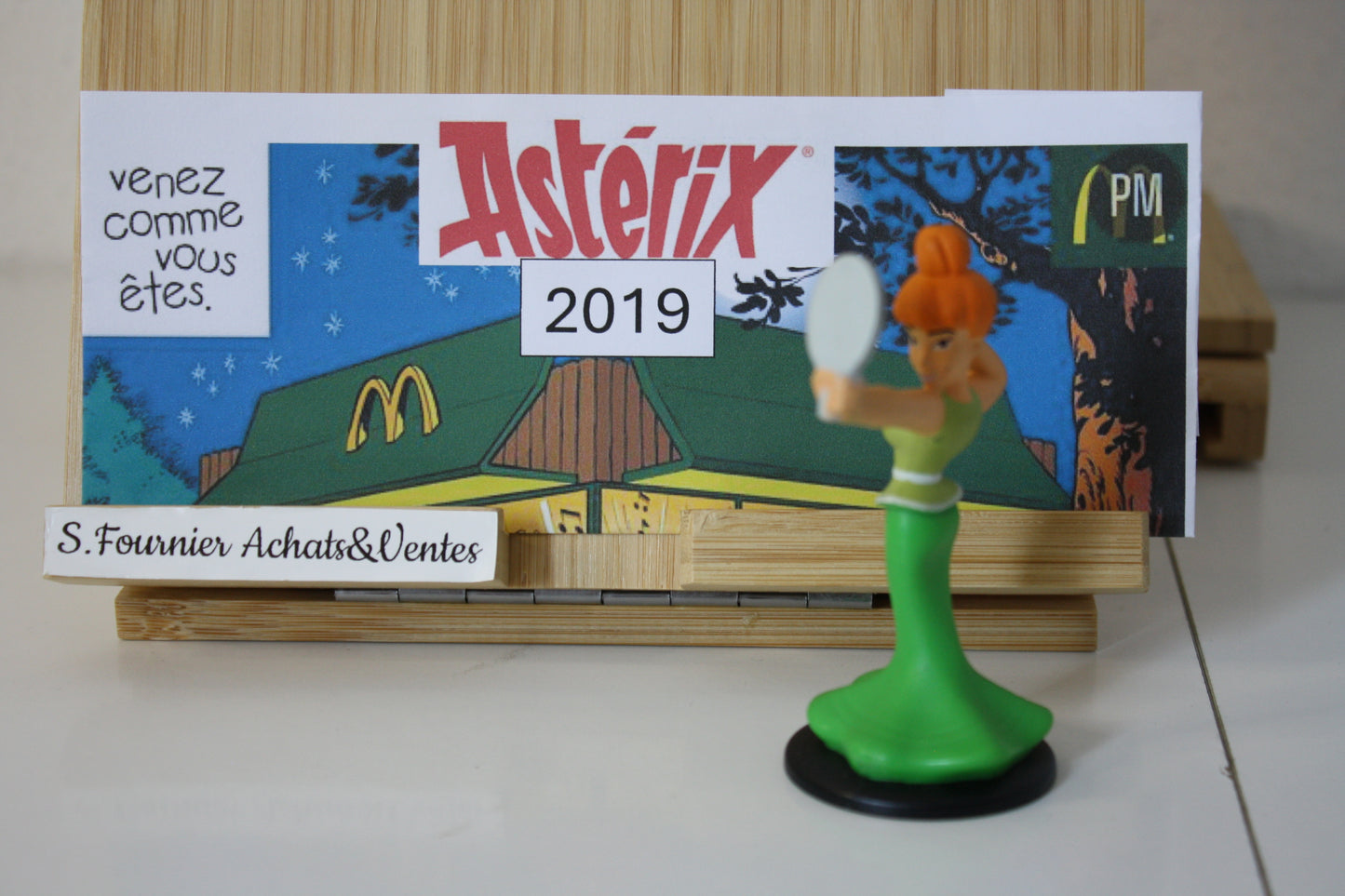 Figurine Mme Agecanonix – Astérix - Mac Donald – 60 ans – Objet dérivé – 2019