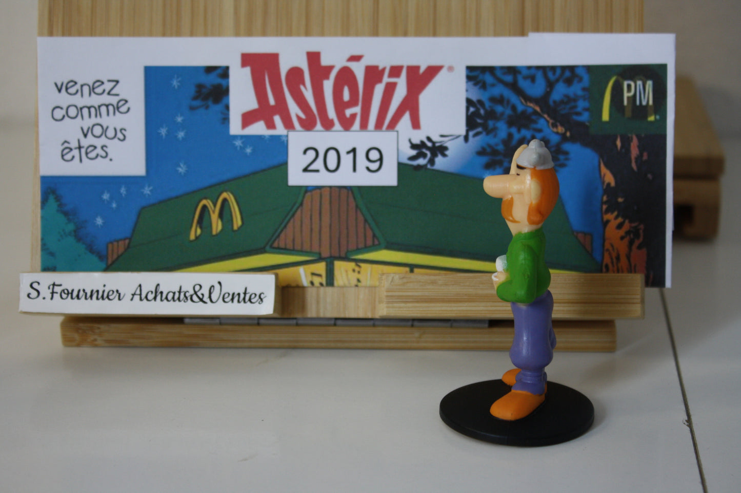Figurine Jolitorax – Astérix - Mac Donald – 60 ans – Objet dérivé – 2019