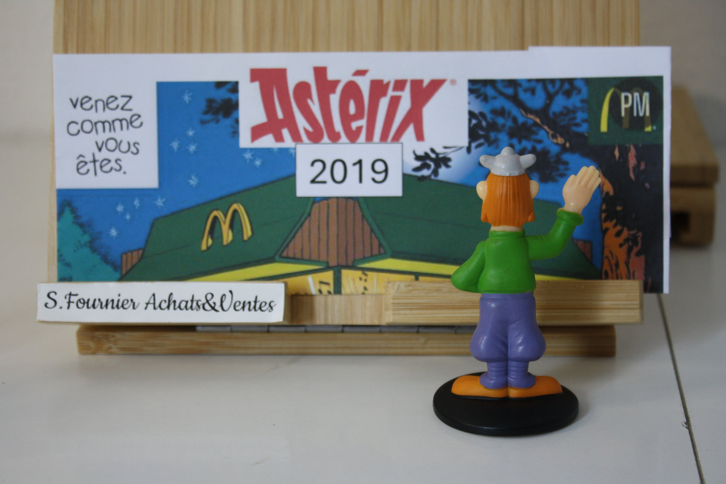 Figurine Jolitorax – Astérix - Mac Donald – 60 ans – Objet dérivé – 2019