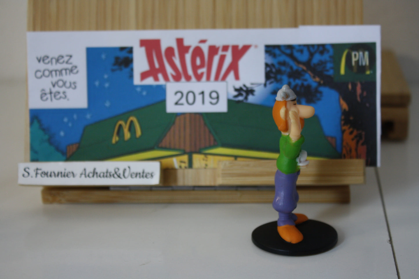 Figurine Jolitorax – Astérix - Mac Donald – 60 ans – Objet dérivé – 2019