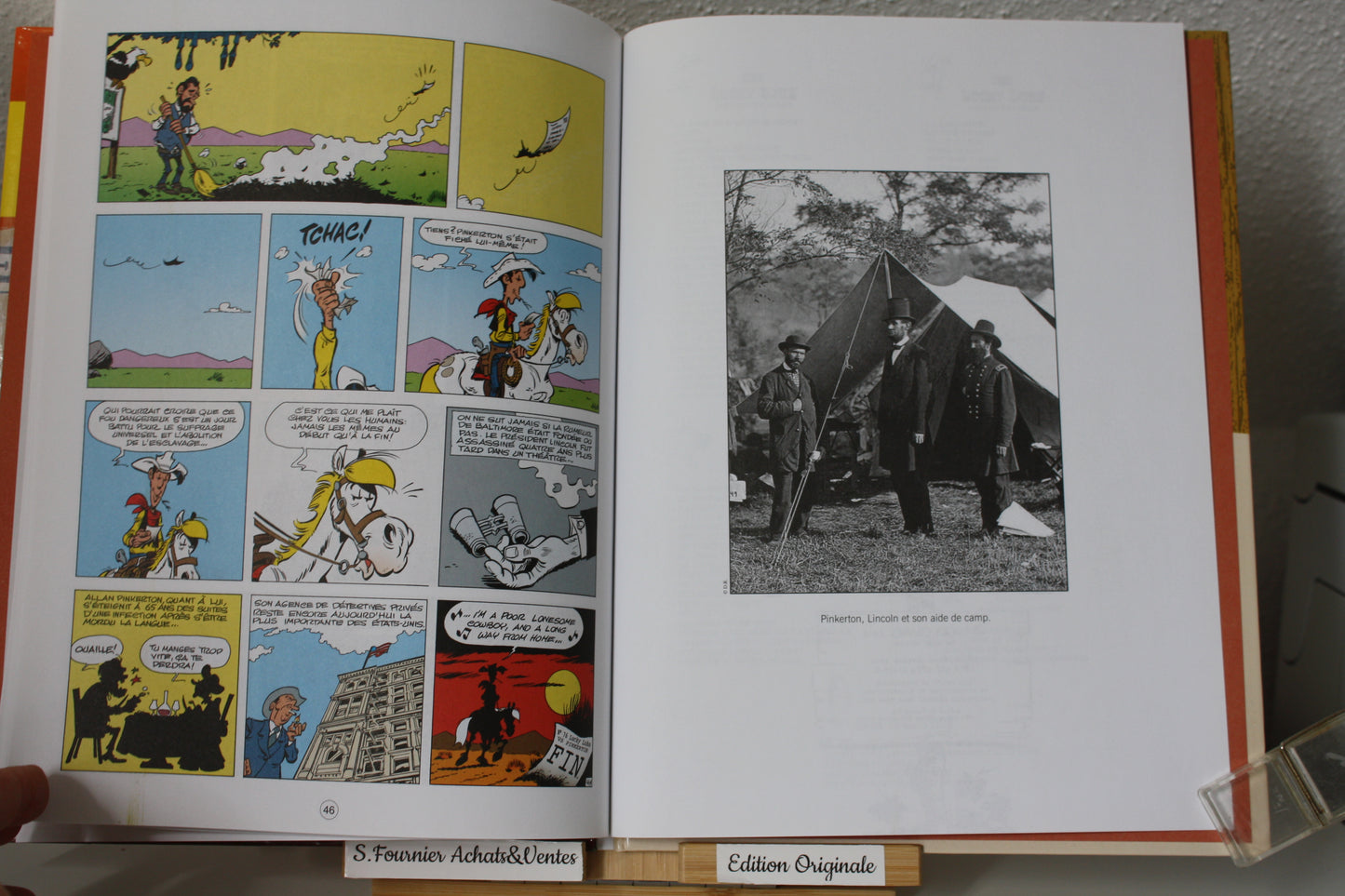 Lucky Luke contre Pinkerton – Lucky Luke – Achdé Pennac Benacquista – Lucky Comics - EO – 2010