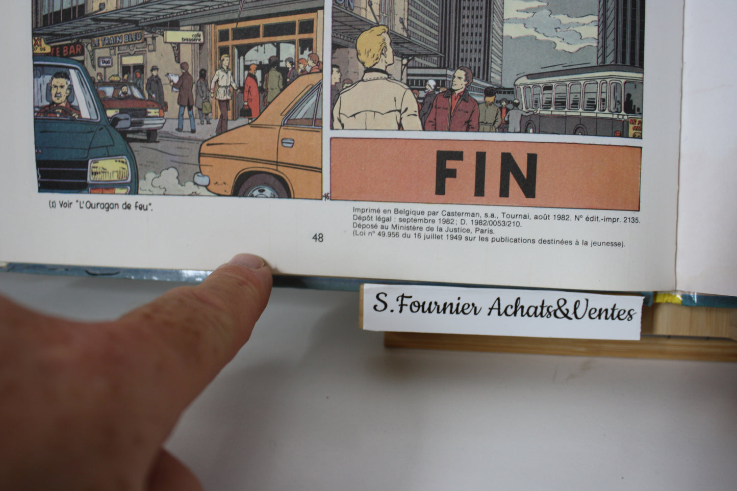 L’arme absolue – Lefranc – Martin Chaillet – Casterman - EO – 1987