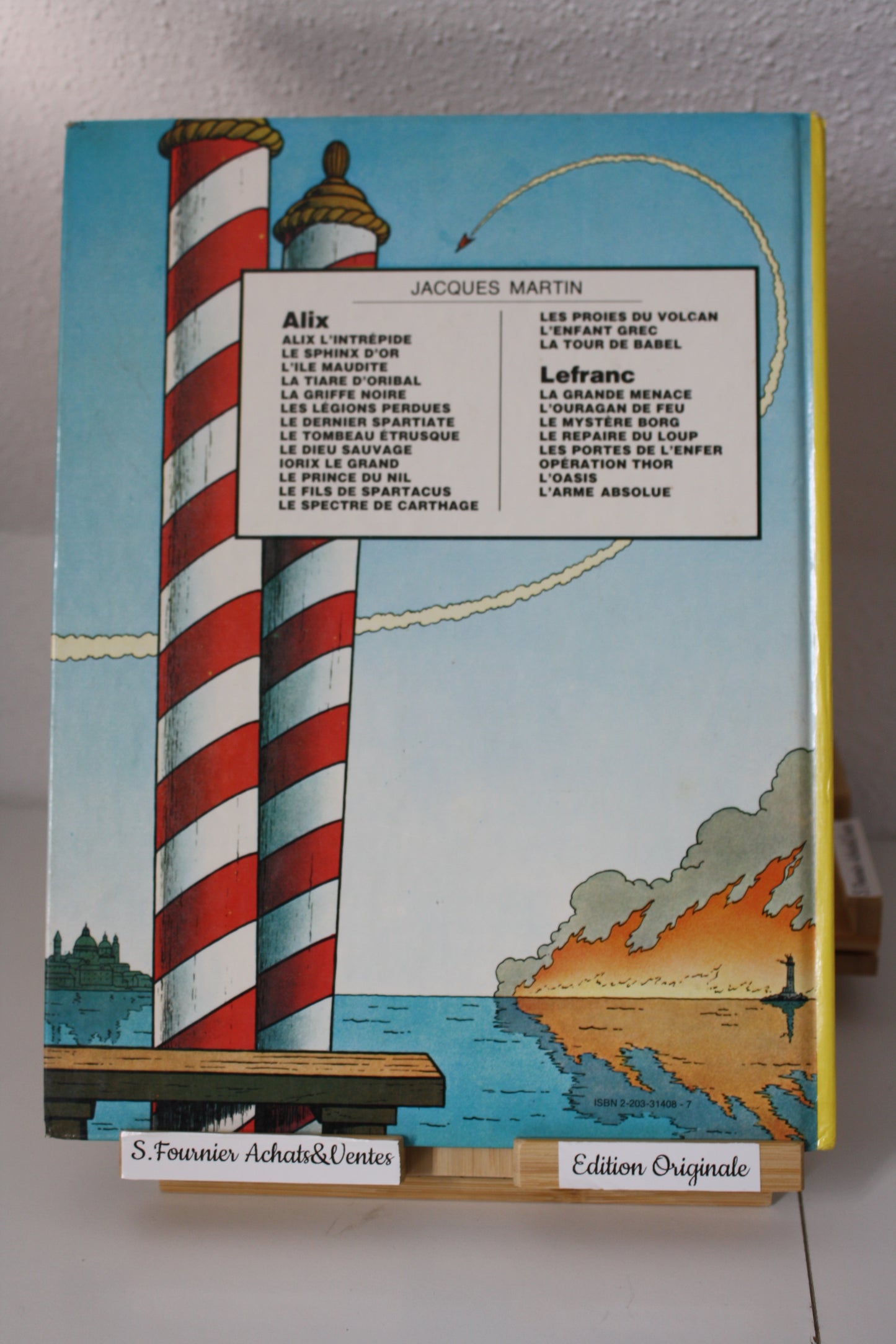 L’arme absolue – Lefranc – Martin Chaillet – Casterman - EO – 1987
