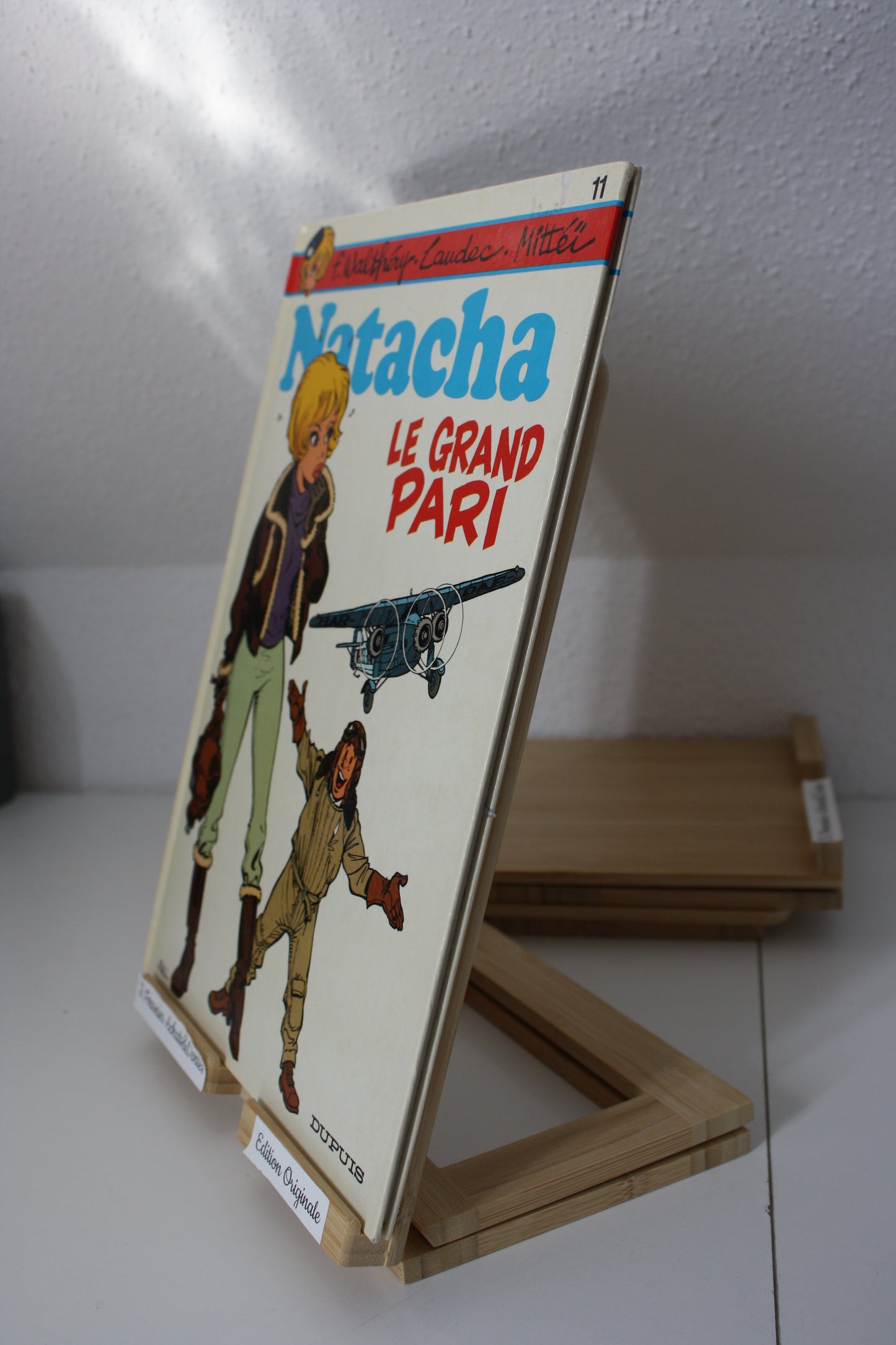 Le grand pari – Natacha – Walthéry Laudec Mittéï – Dupuis - EO – 1985