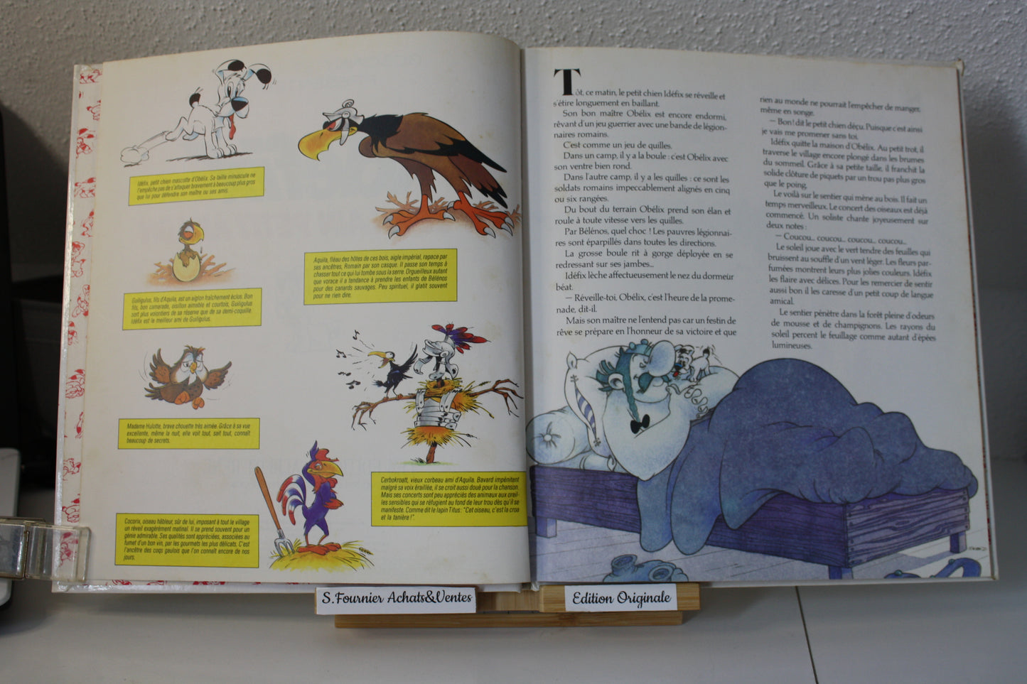 Le vilain petit aiglon – Idefix – Goscinny Uderzo – Edition Albert rené - EO – 1982