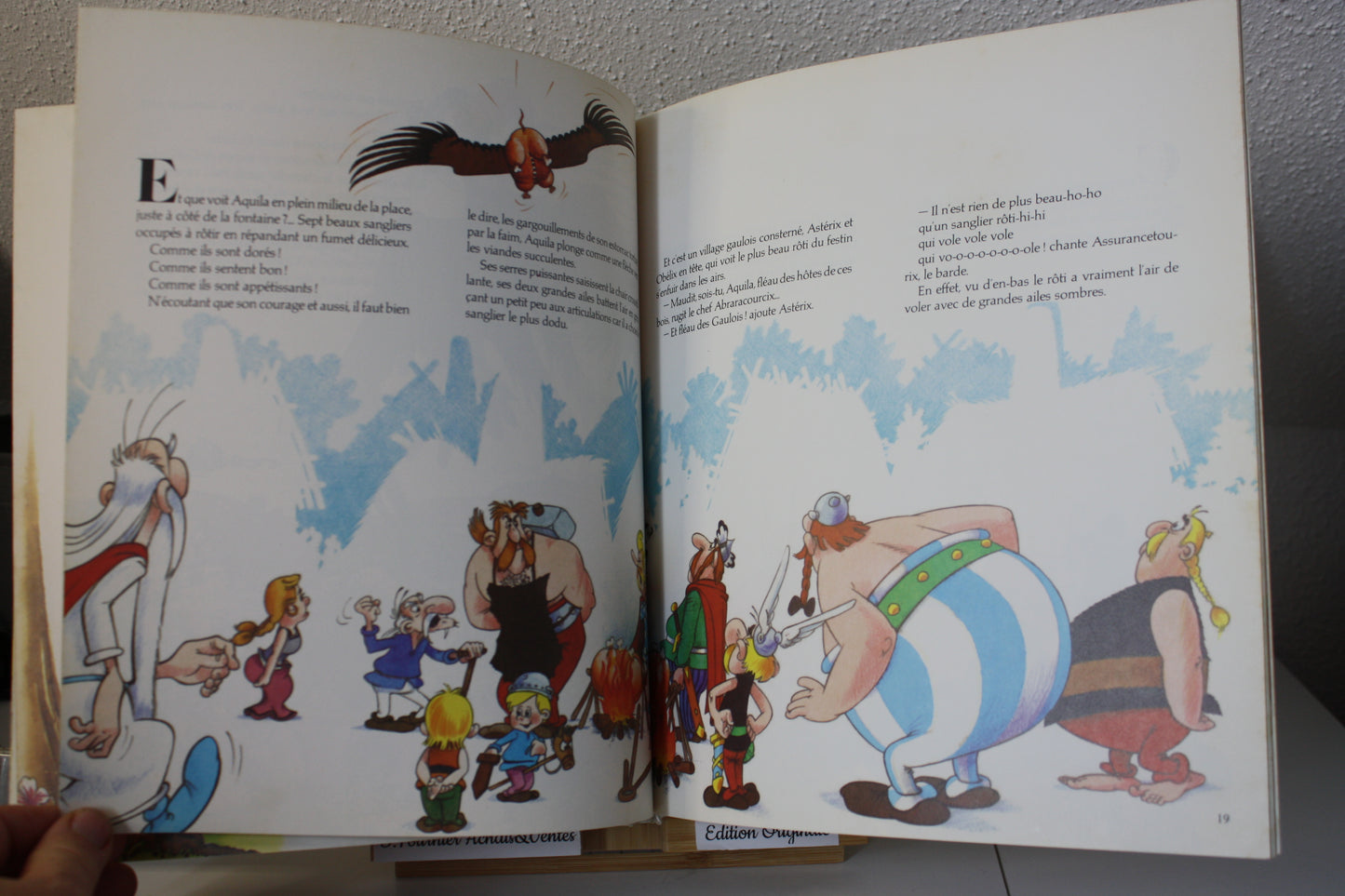 Le vilain petit aiglon – Idefix – Goscinny Uderzo – Edition Albert rené - EO – 1982