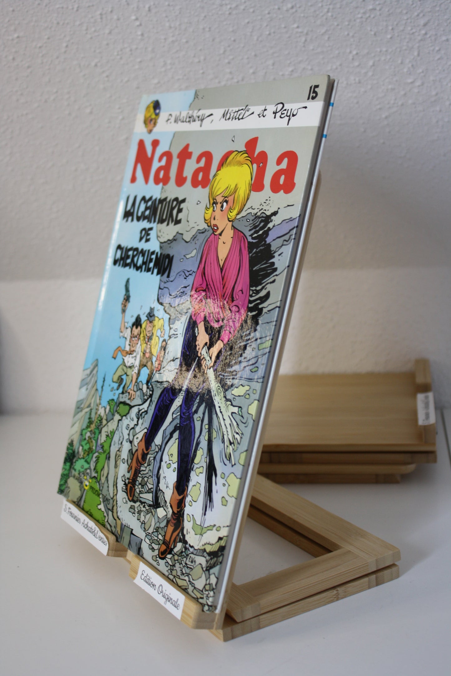 La ceinture de Cherchemidi – Natacha – Walthéry Mitteï Peyo – Marsu Production - EO – 1992