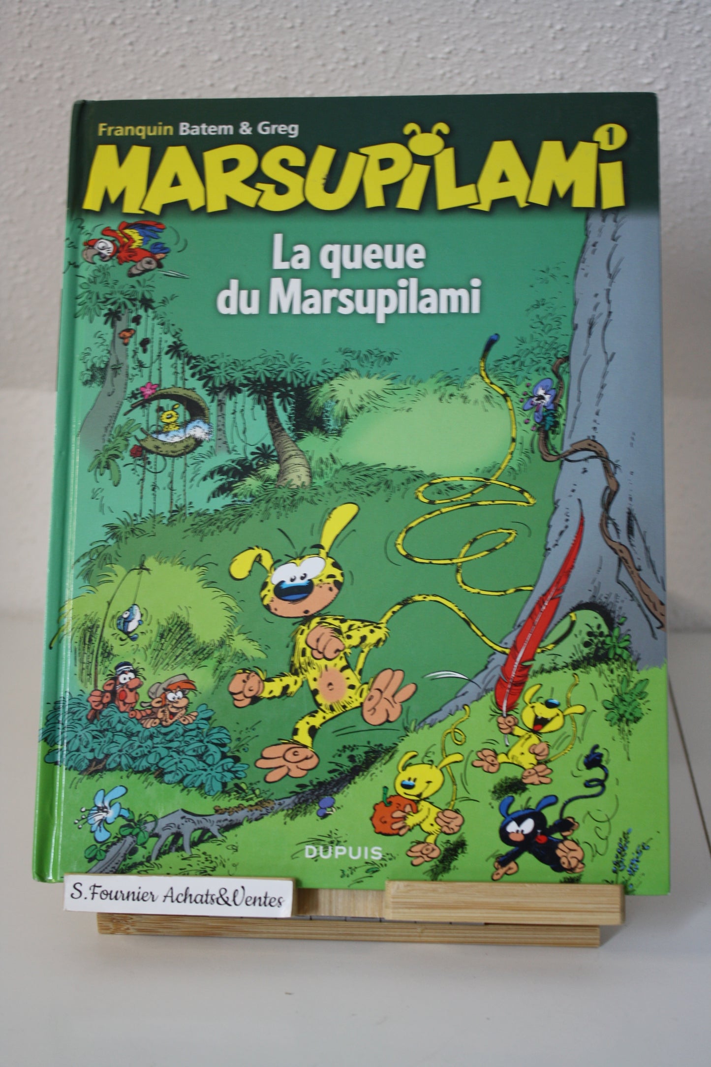 La queue du Marsupilami – Marsupilami – Franquin Batem Greg – Dupuis – Réédition – 1993
