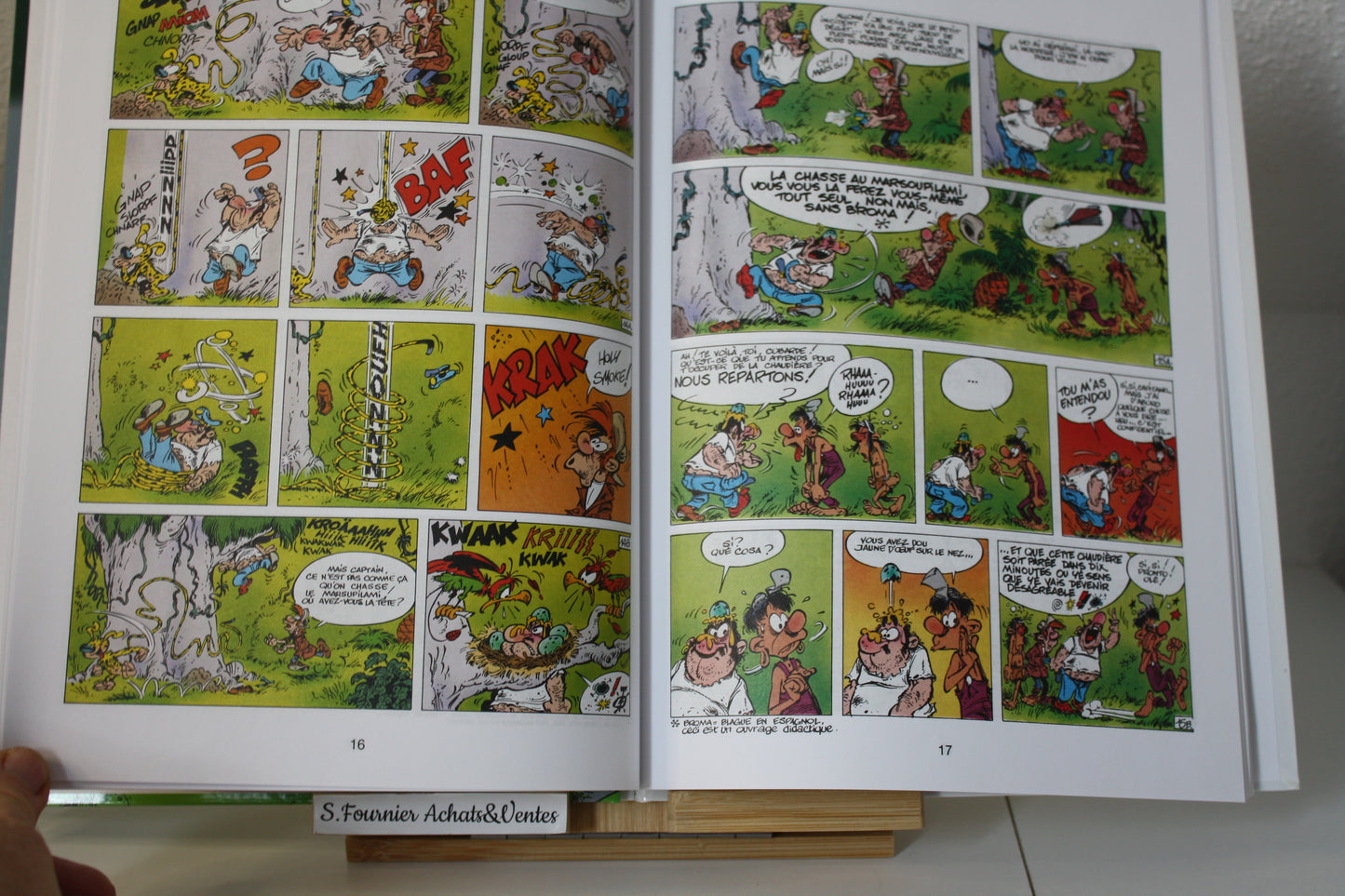 La queue du Marsupilami – Marsupilami – Franquin Batem Greg – Dupuis – Réédition – 1993
