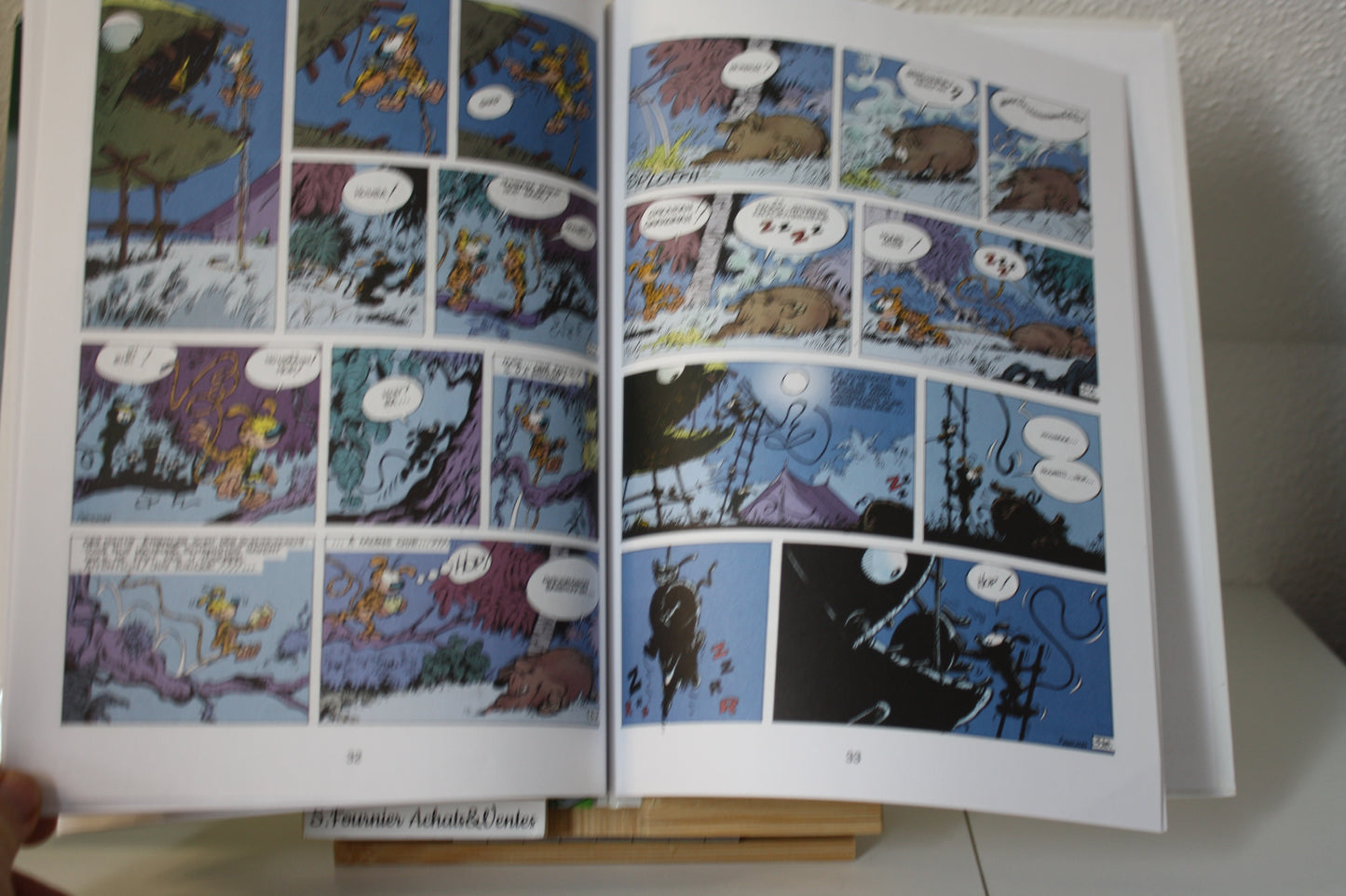 La queue du Marsupilami – Marsupilami – Franquin Batem Greg – Dupuis – Réédition – 1993