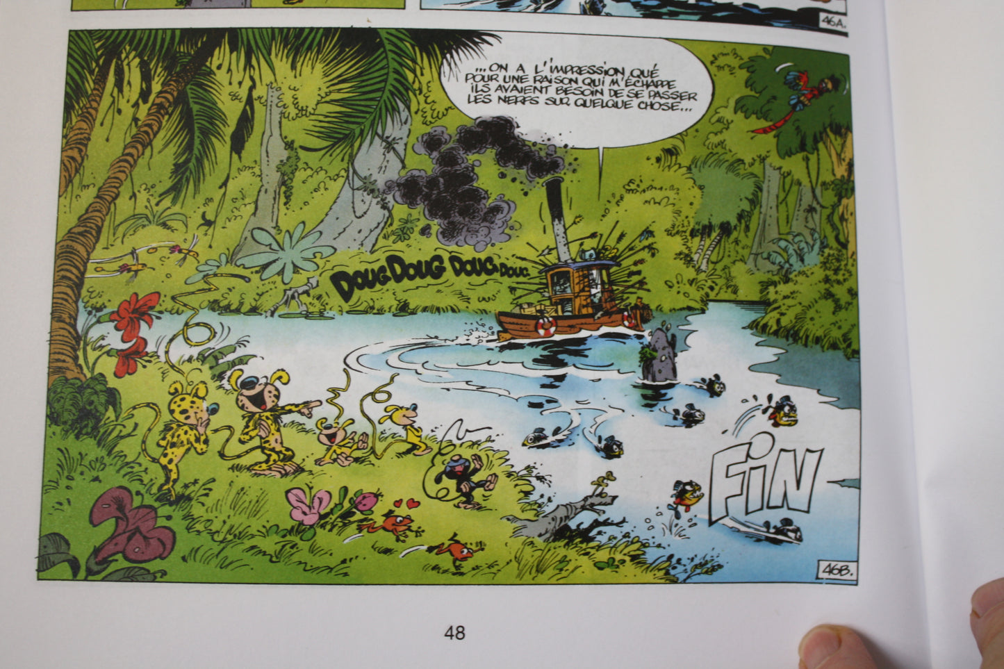 La queue du Marsupilami – Marsupilami – Franquin Batem Greg – Dupuis – Réédition – 1993