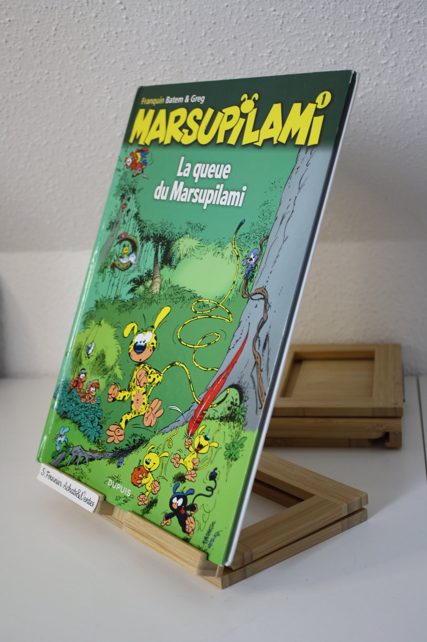 La queue du Marsupilami – Marsupilami – Franquin Batem Greg – Dupuis – Réédition – 1993