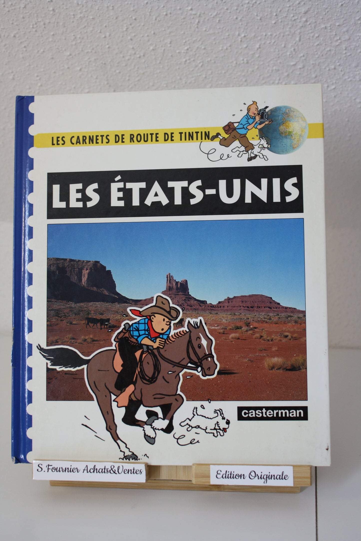 Les États Unis – Les carnets de Tintin – Deltenre Noblet – Casterman – EO – 1992