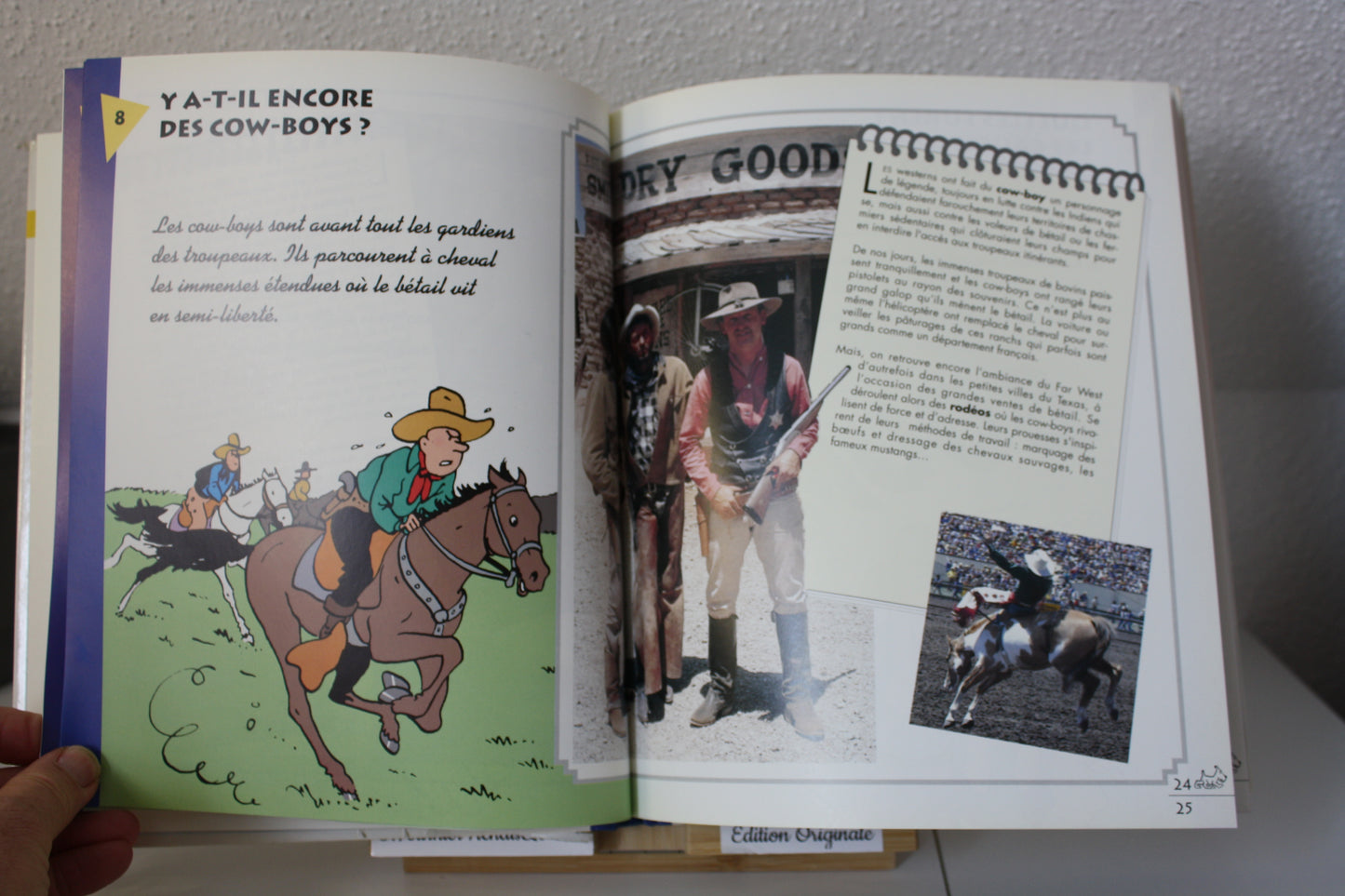 Les États Unis – Les carnets de Tintin – Deltenre Noblet – Casterman – EO – 1992