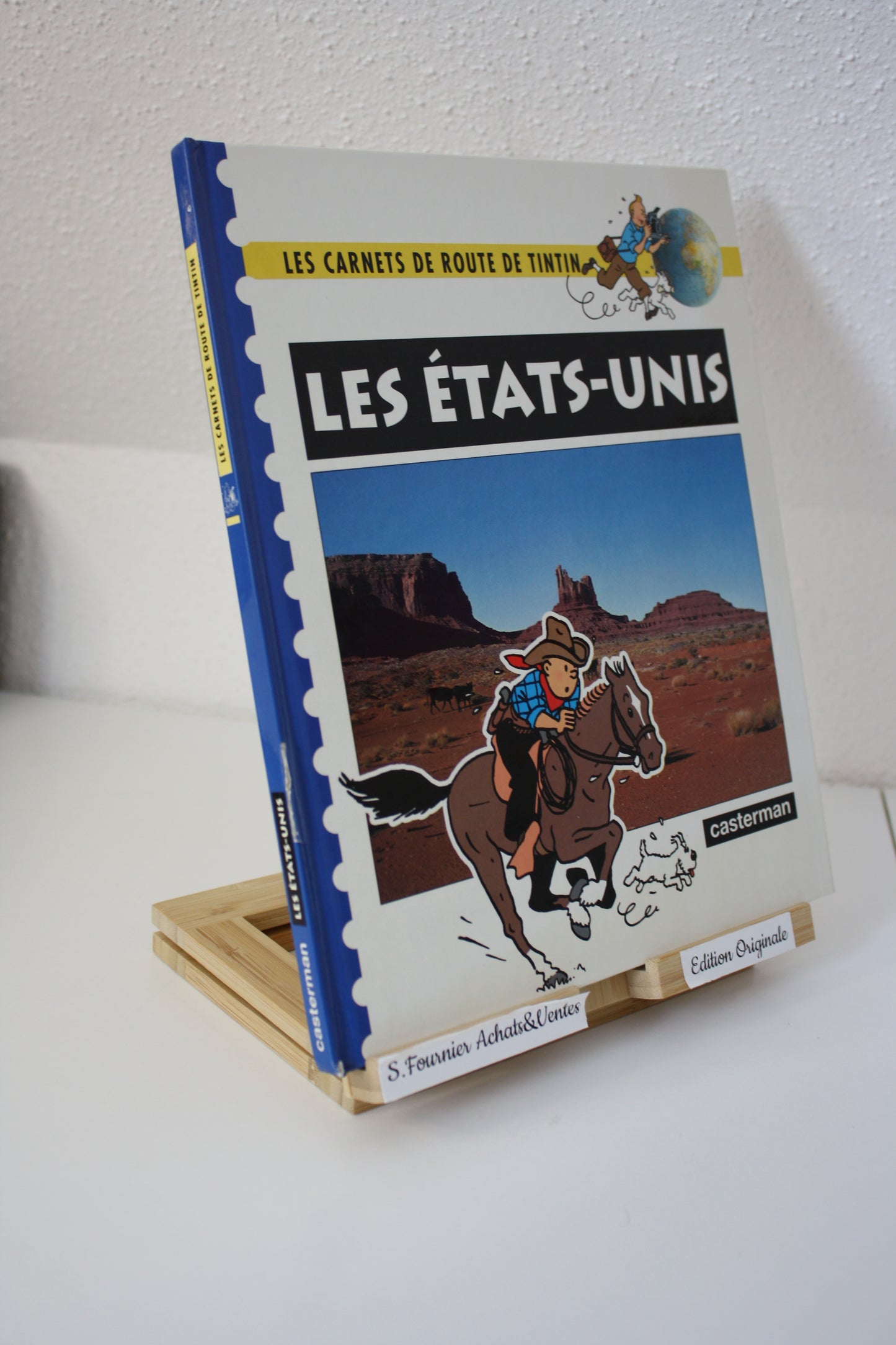 Les États Unis – Les carnets de Tintin – Deltenre Noblet – Casterman – EO – 1992