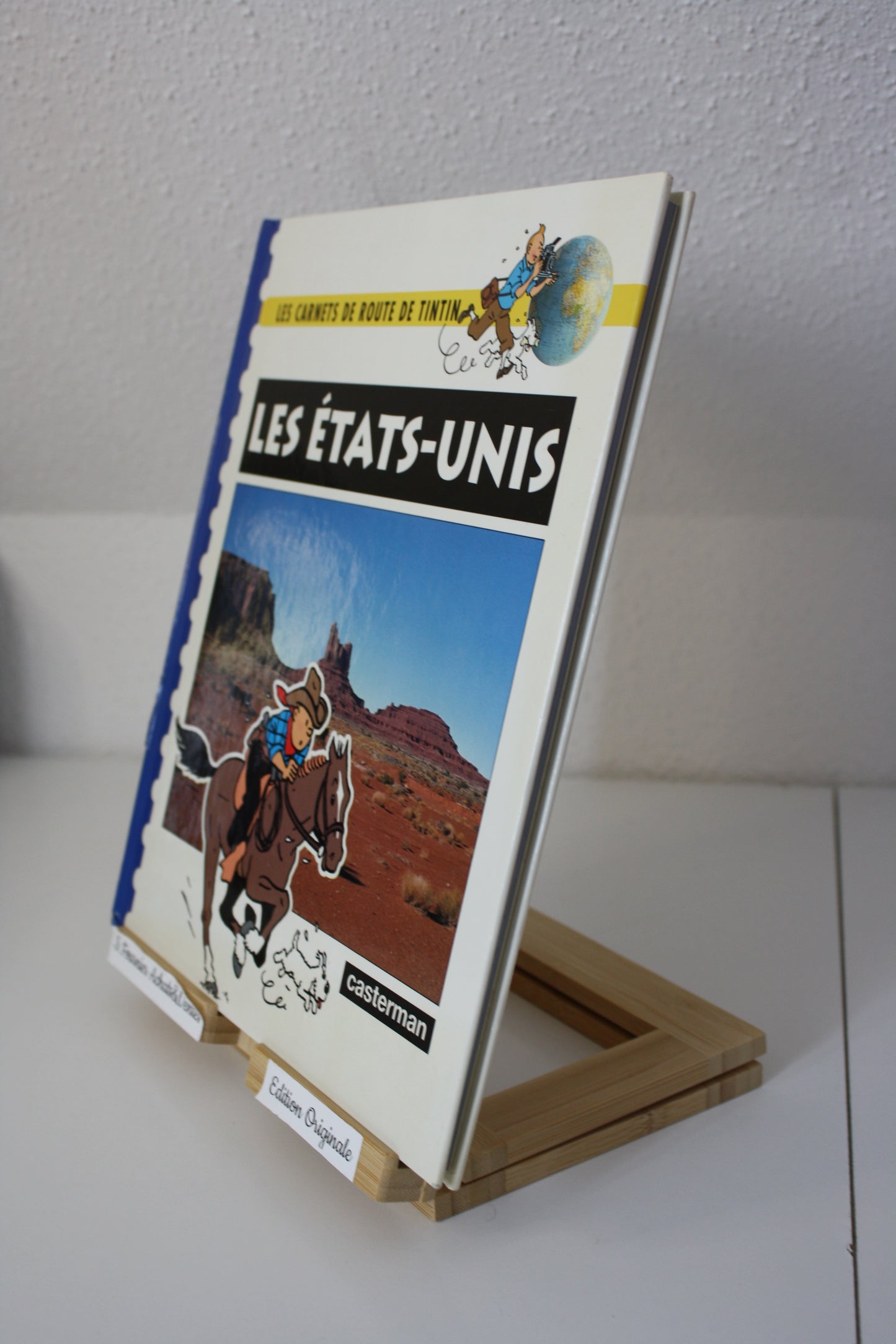 Les États Unis – Les carnets de Tintin – Deltenre Noblet – Casterman – EO – 1992