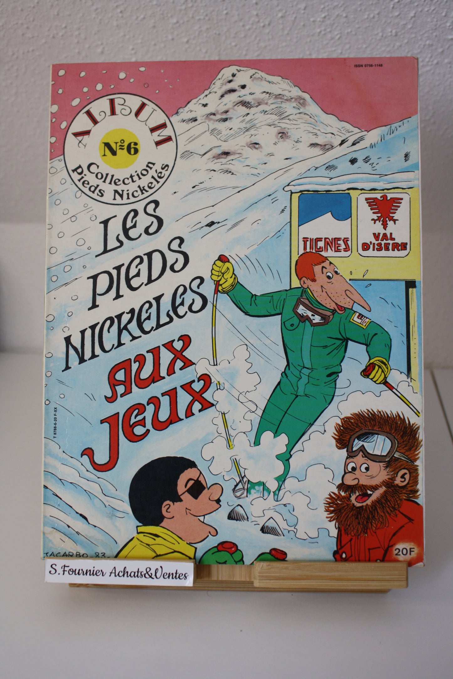 Les pieds Nickelés aux jeux – Les pieds Nickelés – Jacarbo – Société Parisienne d’édition – EO – 1983