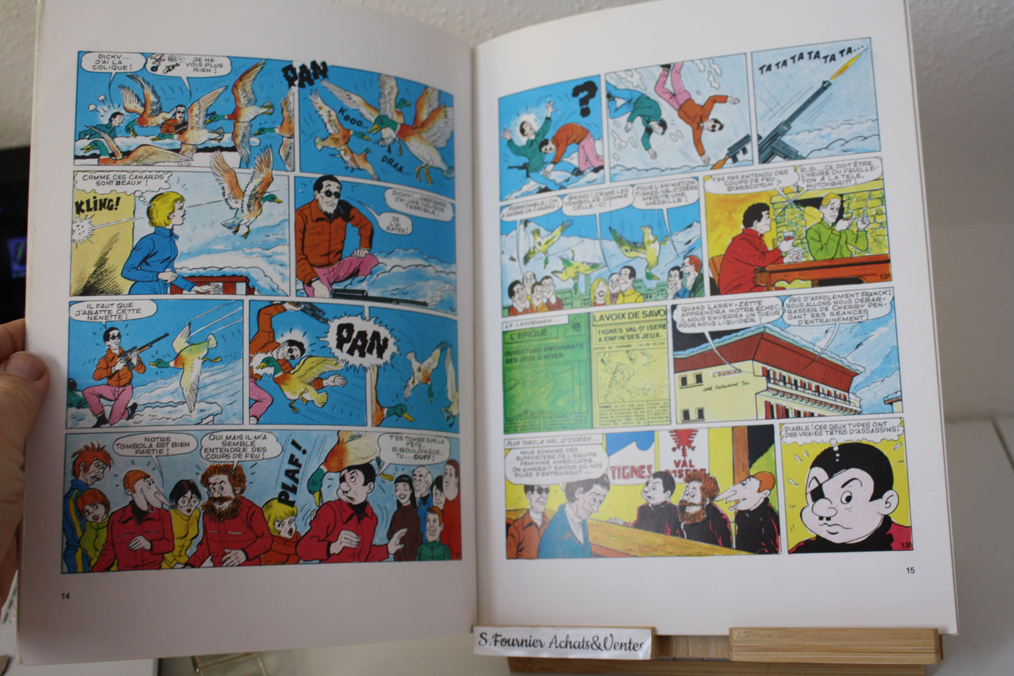 Les pieds Nickelés aux jeux – Les pieds Nickelés – Jacarbo – Société Parisienne d’édition – EO – 1983