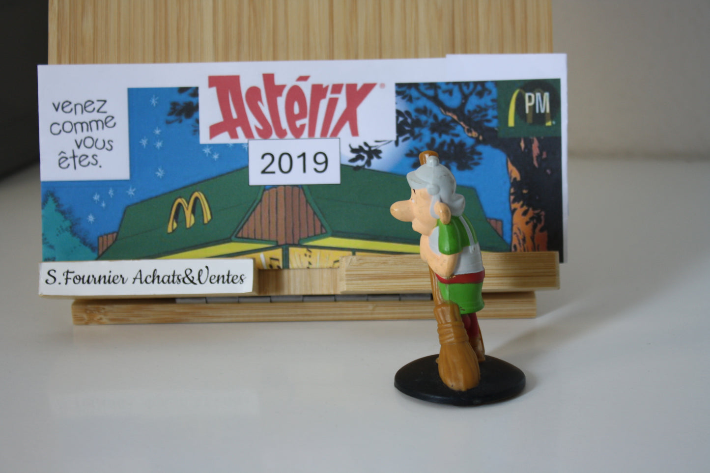 Figurine Caius Joligibus – Astérix - Mac Donald – 60 ans – Objet dérivé – 2019
