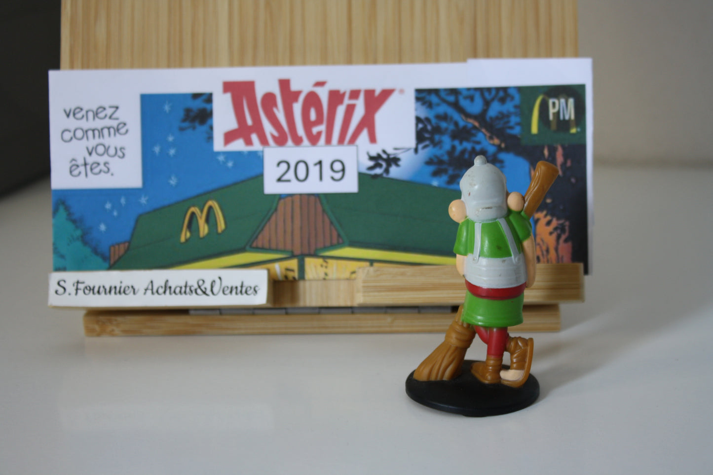 Figurine Caius Joligibus – Astérix - Mac Donald – 60 ans – Objet dérivé – 2019