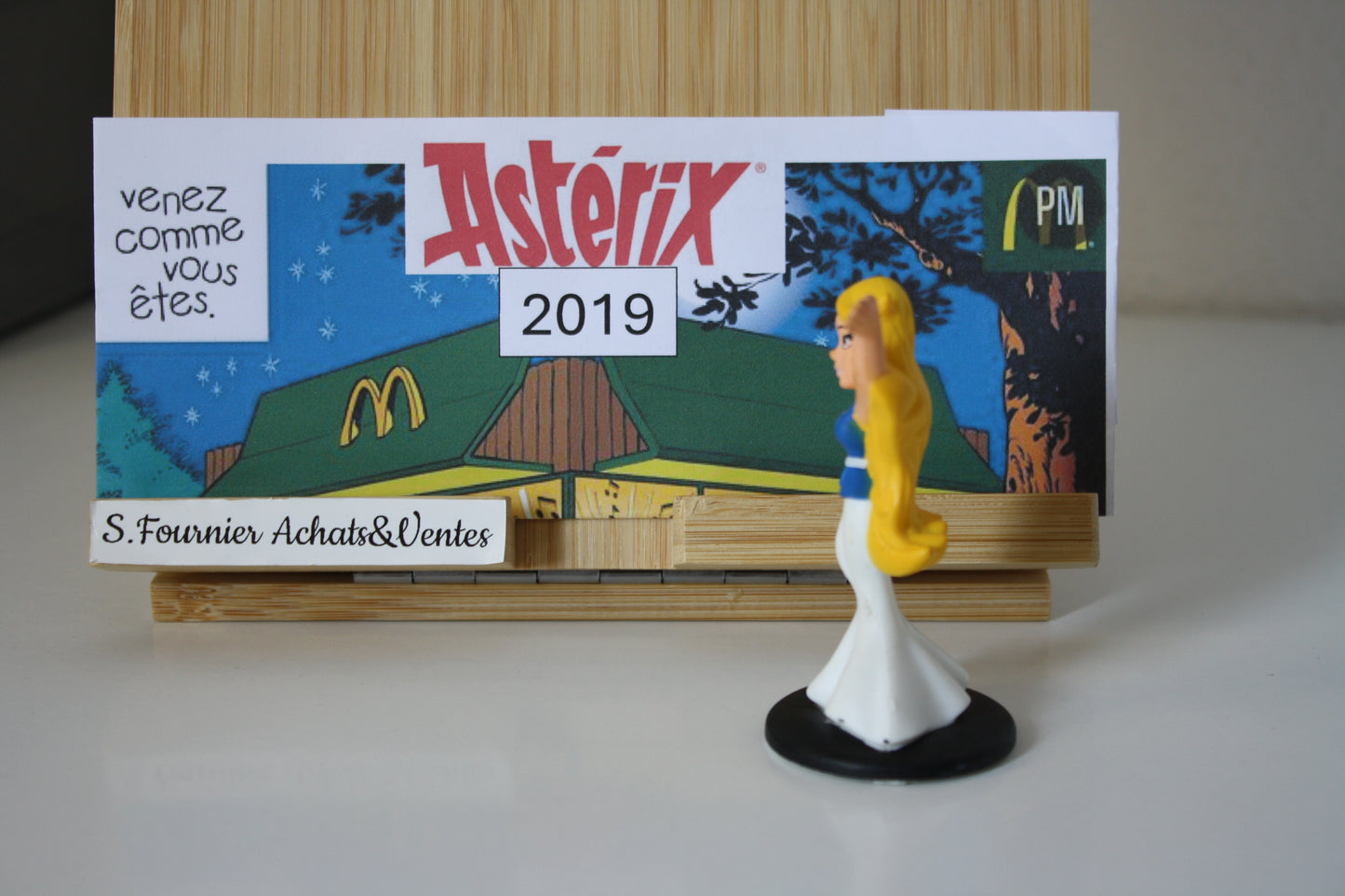 Figurine Falbala – Astérix - Mac Donald – 60 ans – Objet dérivé – 2019
