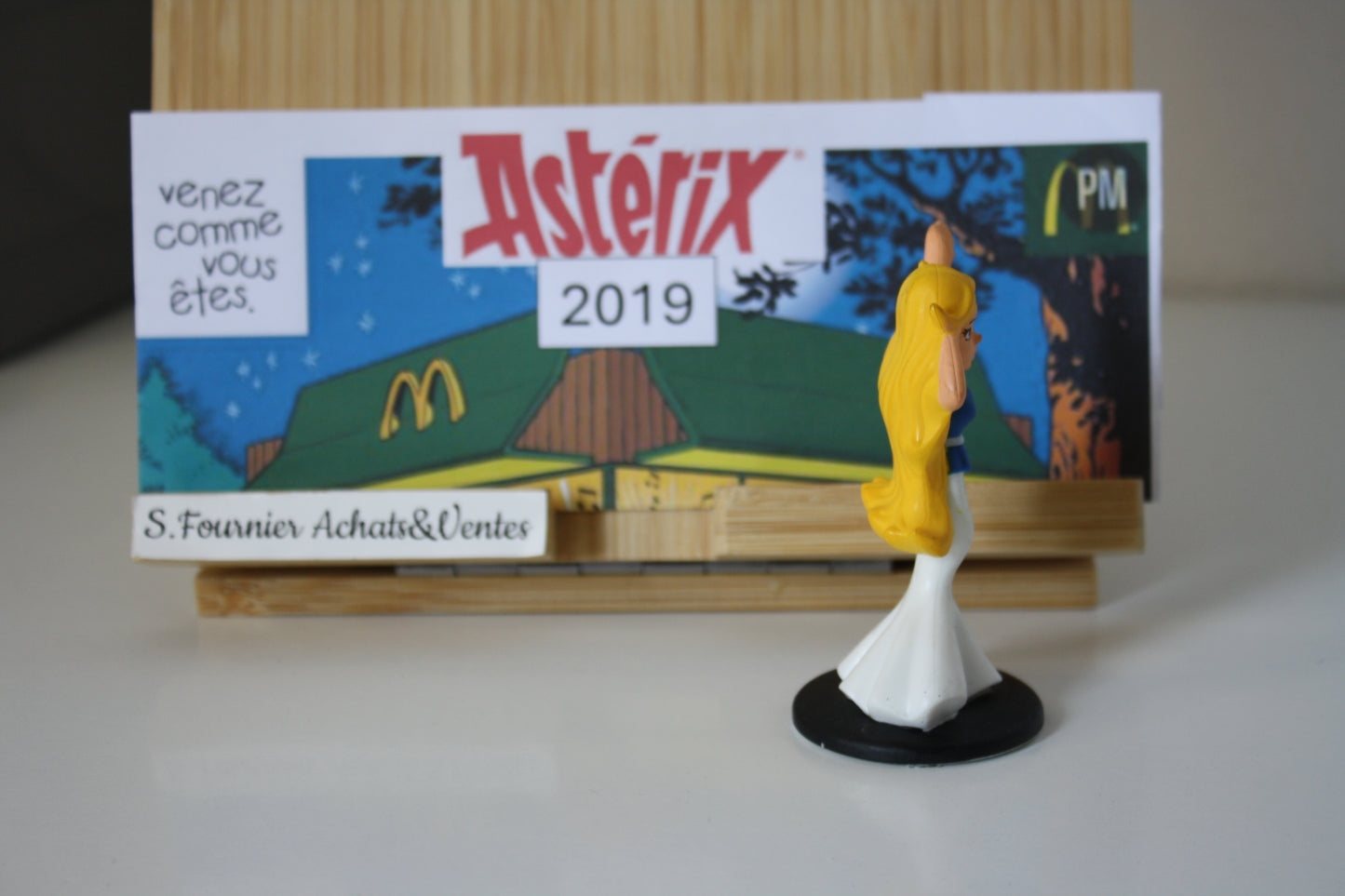 Figurine Falbala – Astérix - Mac Donald – 60 ans – Objet dérivé – 2019